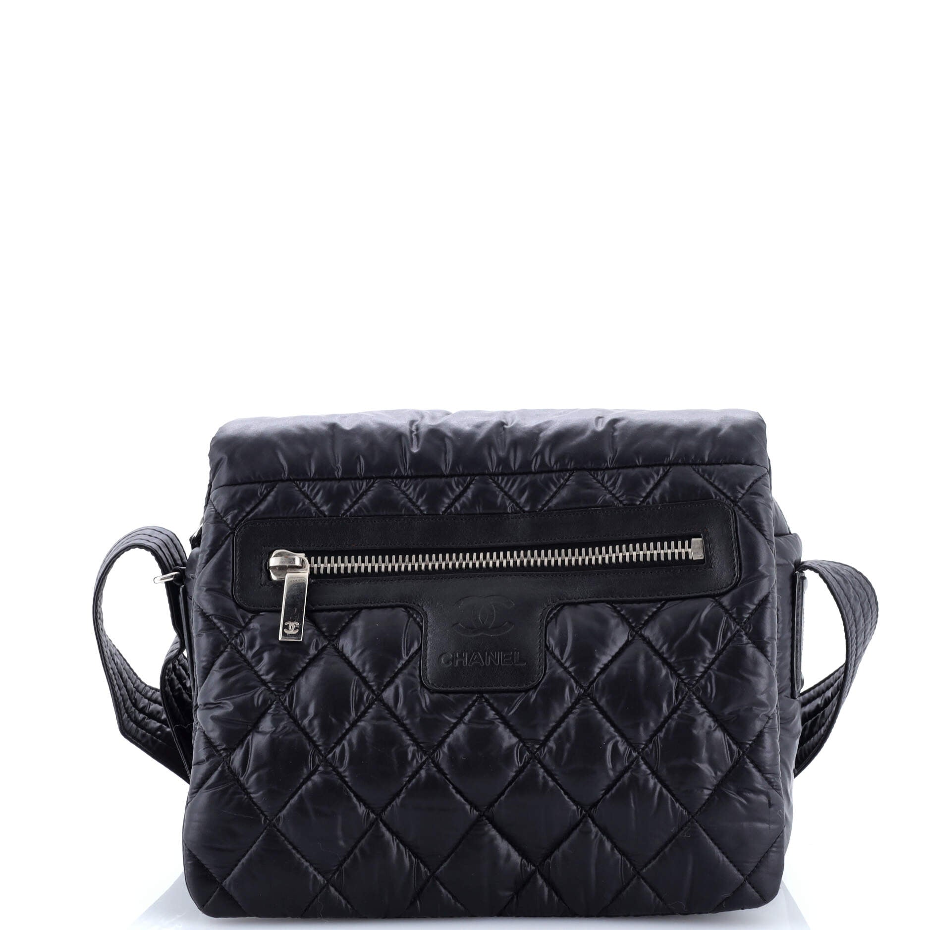 Coco Cocoon Messenger Bag Quilted Nylon Medium