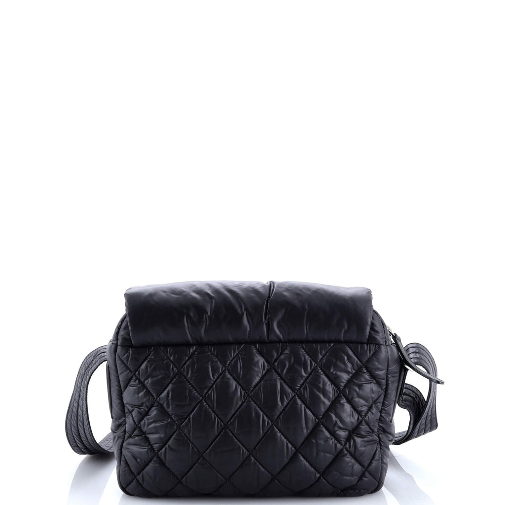 Coco Cocoon Messenger Bag Quilted Nylon Medium