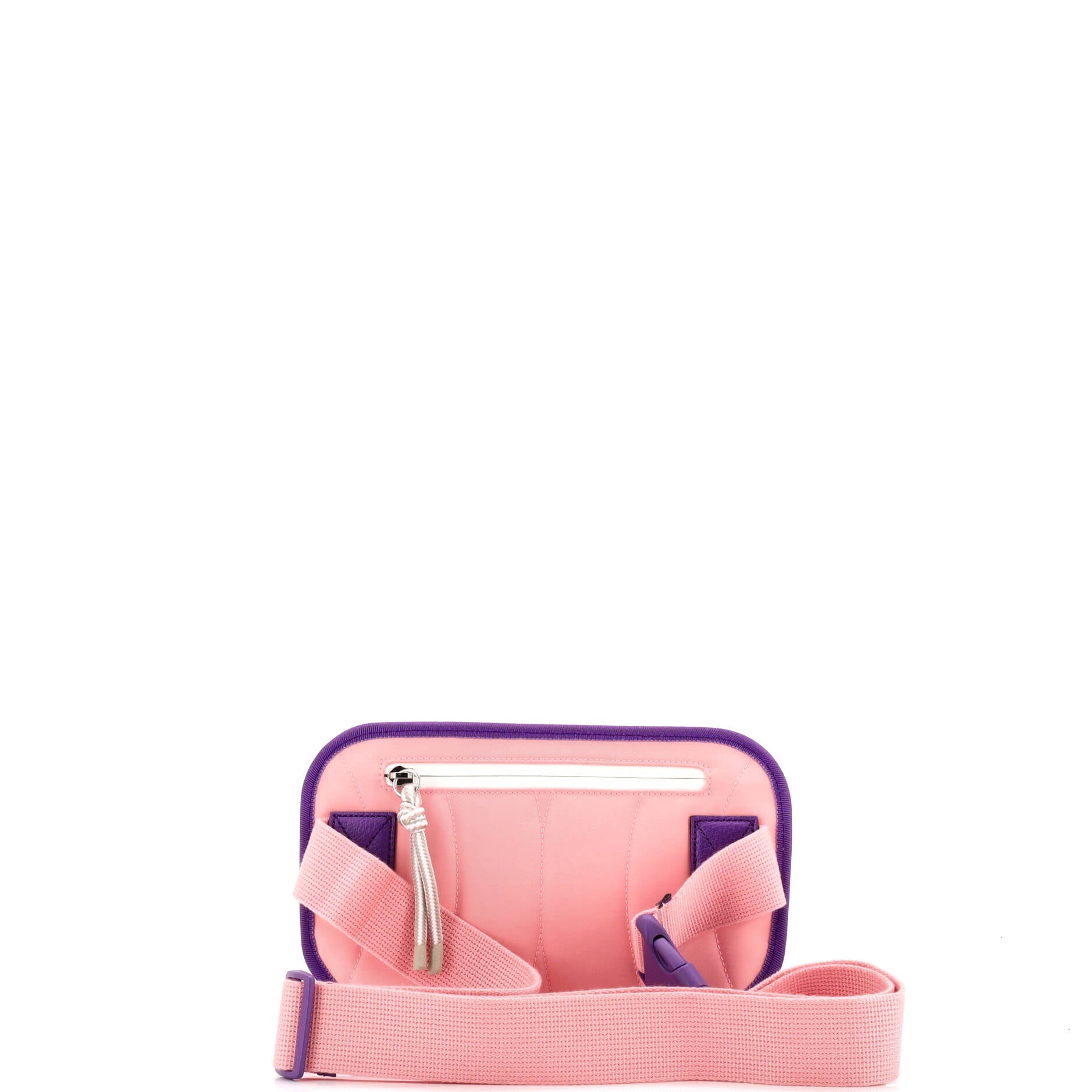 Panelled Front Pocket Belt Bag Backpack GG Jacquard Nylon and Rubber