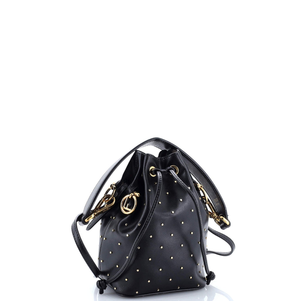 Mon Tresor Bucket Bag Studded Leather Mini