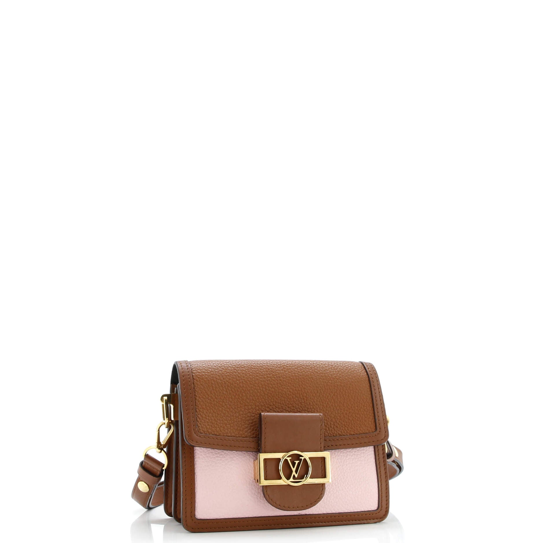 Dauphine Shoulder Bag Taurillon Leather Mini