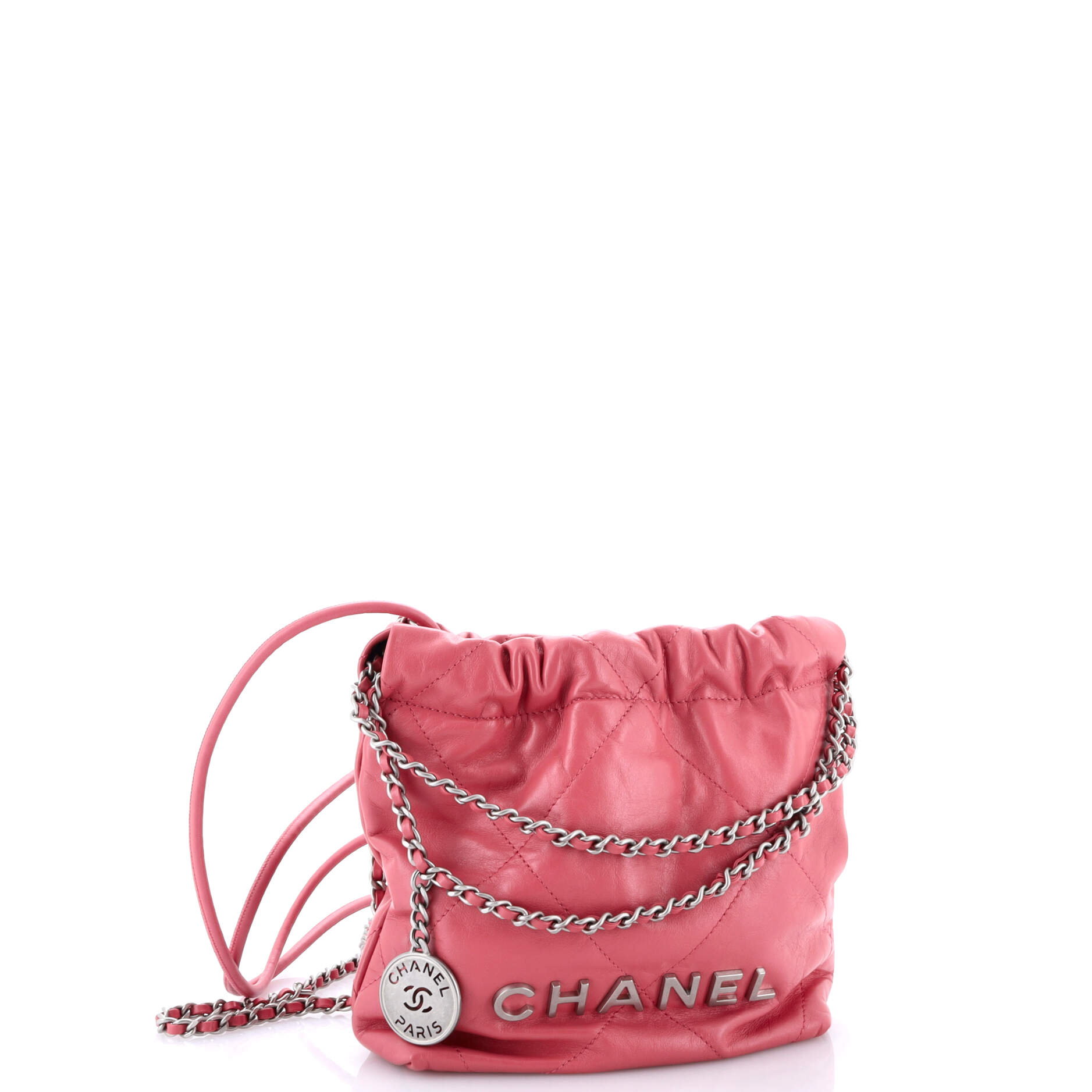 22 Chain Hobo Quilted Calfskin Mini