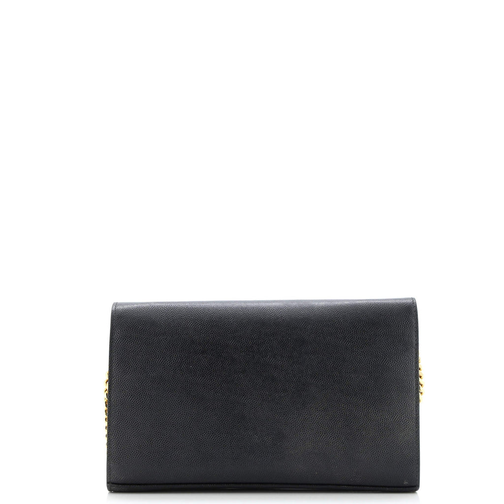 Classic Monogram Crossbody Bag Grainy Leather Large