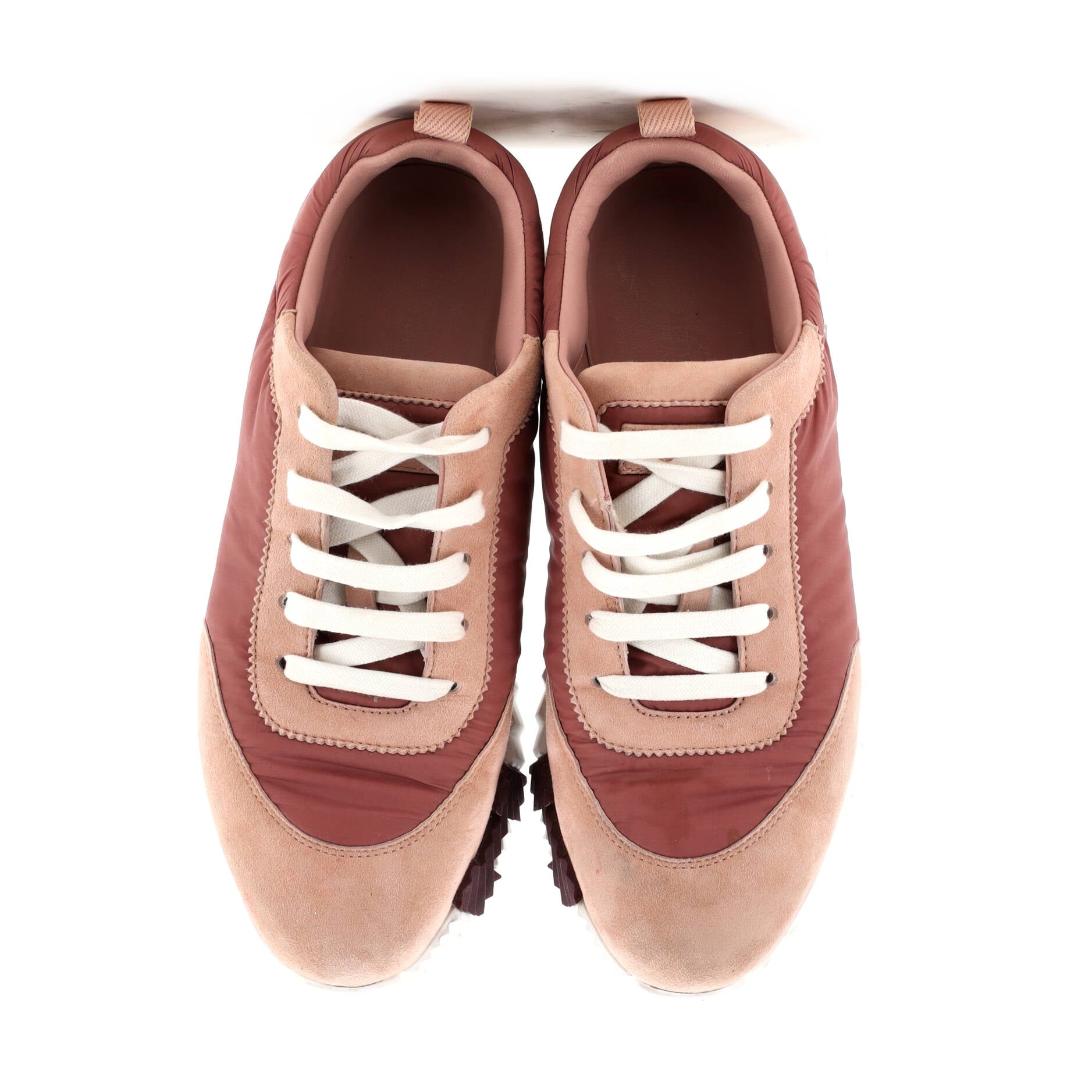 Women's Bouncing Sneakers Fabric and Suede