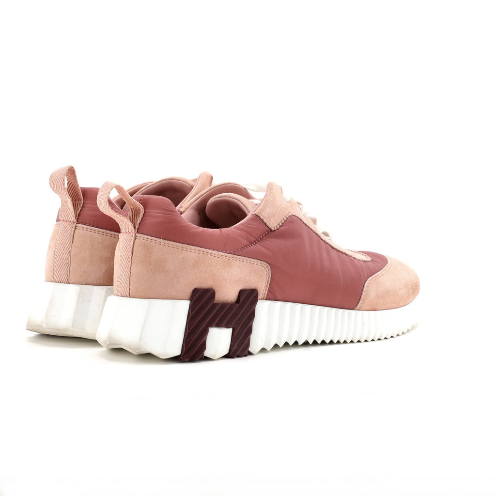 Women's Bouncing Sneakers Fabric and Suede