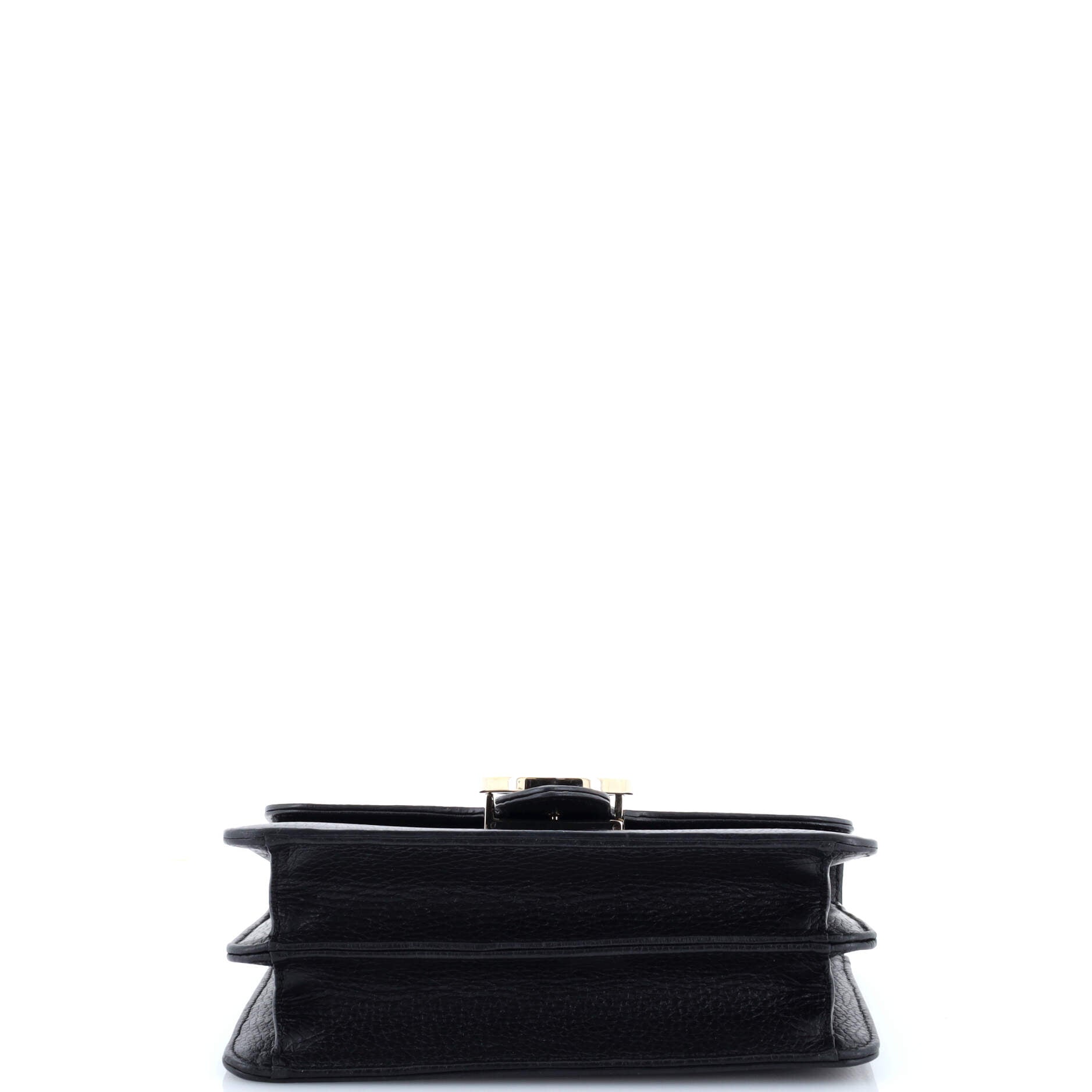 Interlocking Shoulder Bag Leather Small