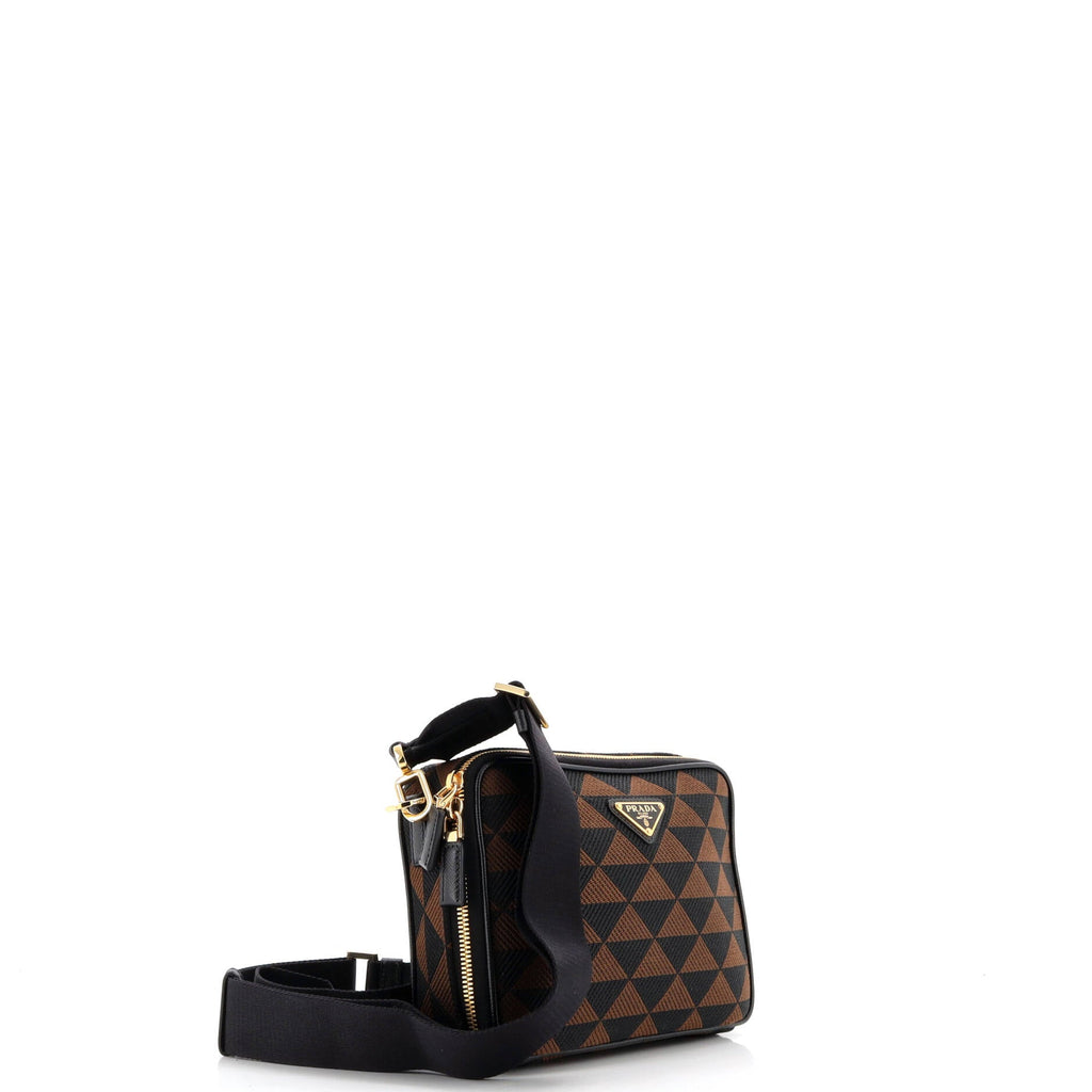 Symbole Zip Around Shoulder Bag Jacquard