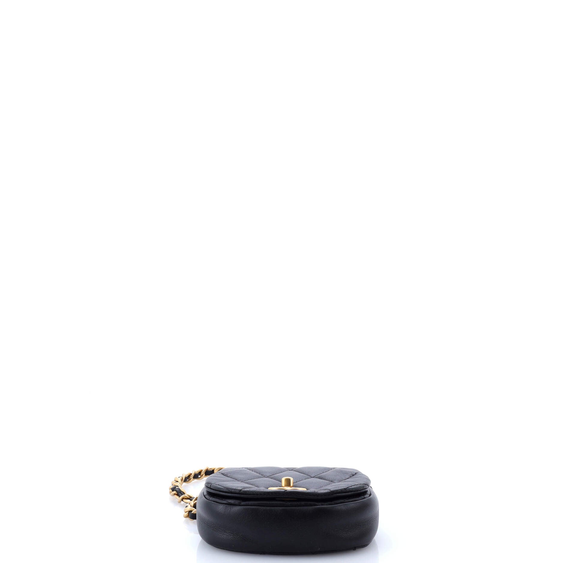 Coco Mail Clutch with Chain Quilted Calfskin Mini