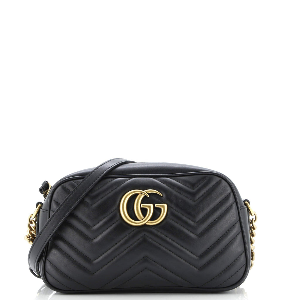 GG Marmont Shoulder Bag Matelasse Leather Small