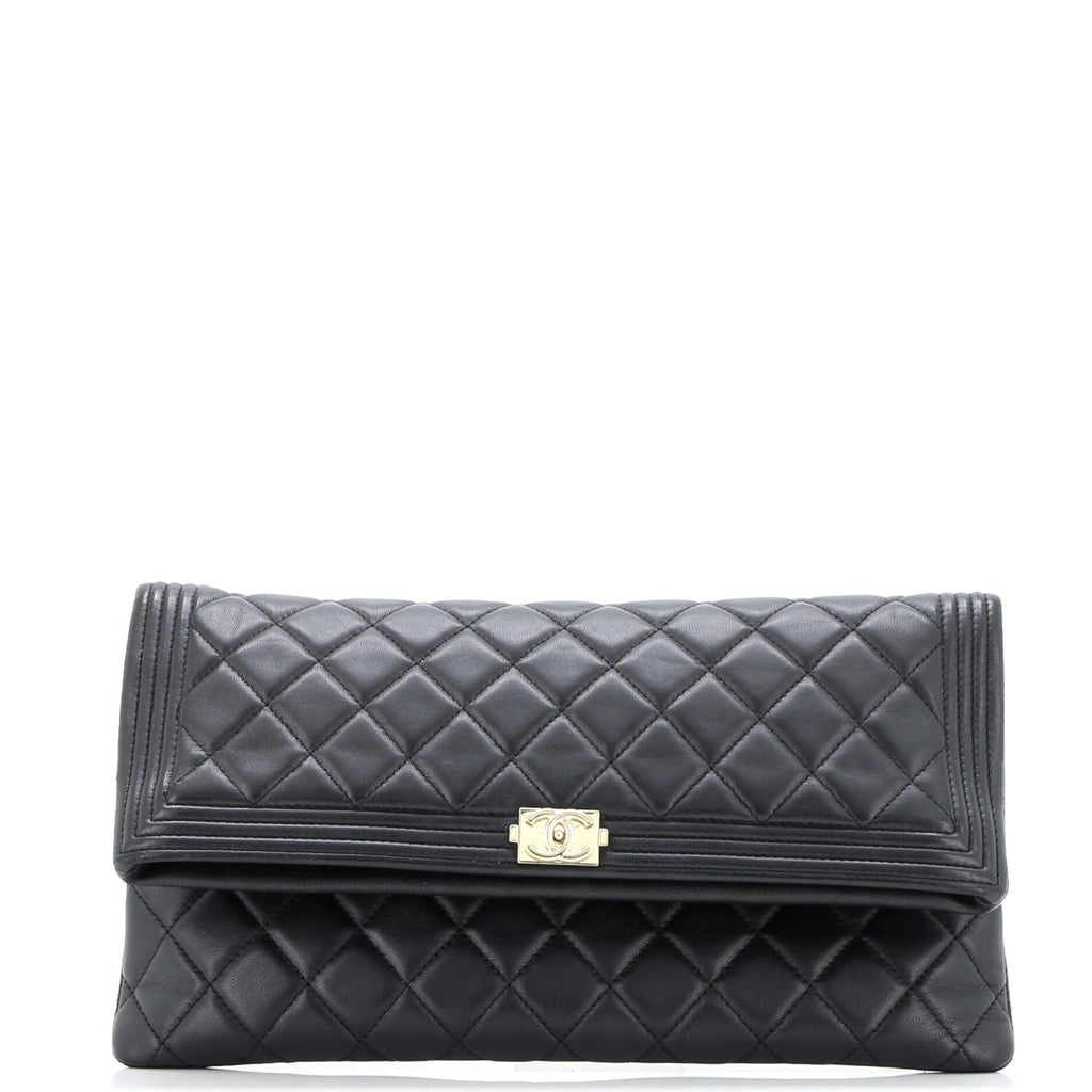 Boy Beauty CC Clutch Quilted Lambskin
