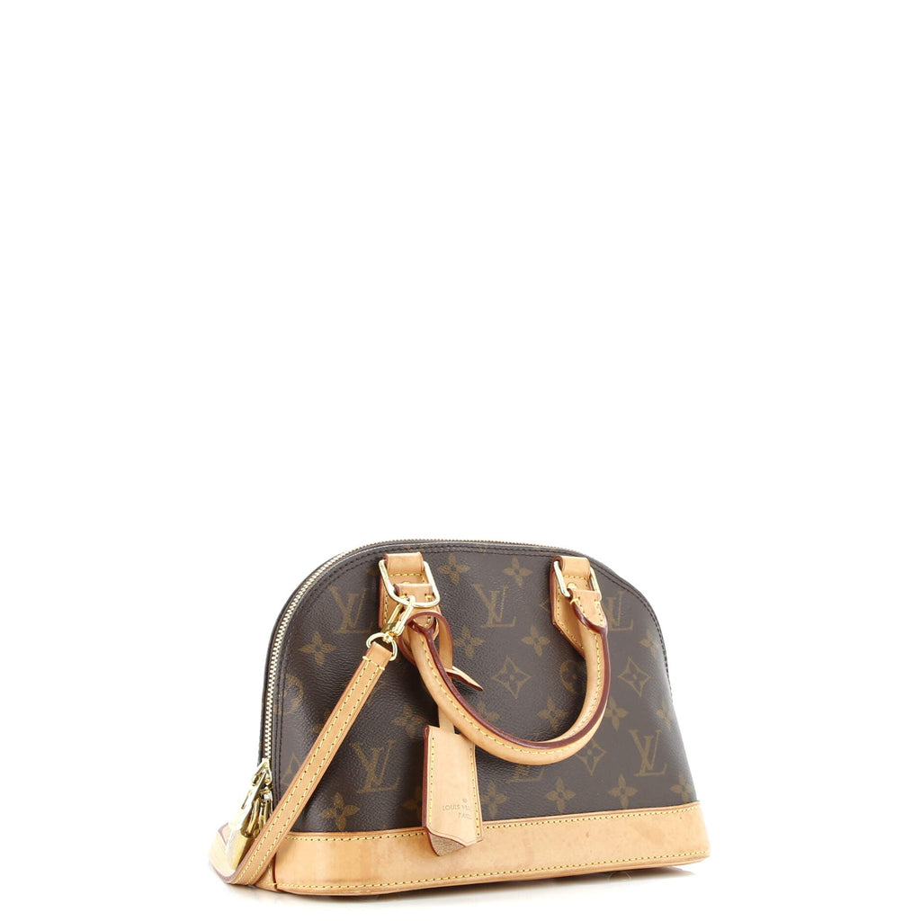 Alma Handbag Monogram Canvas BB