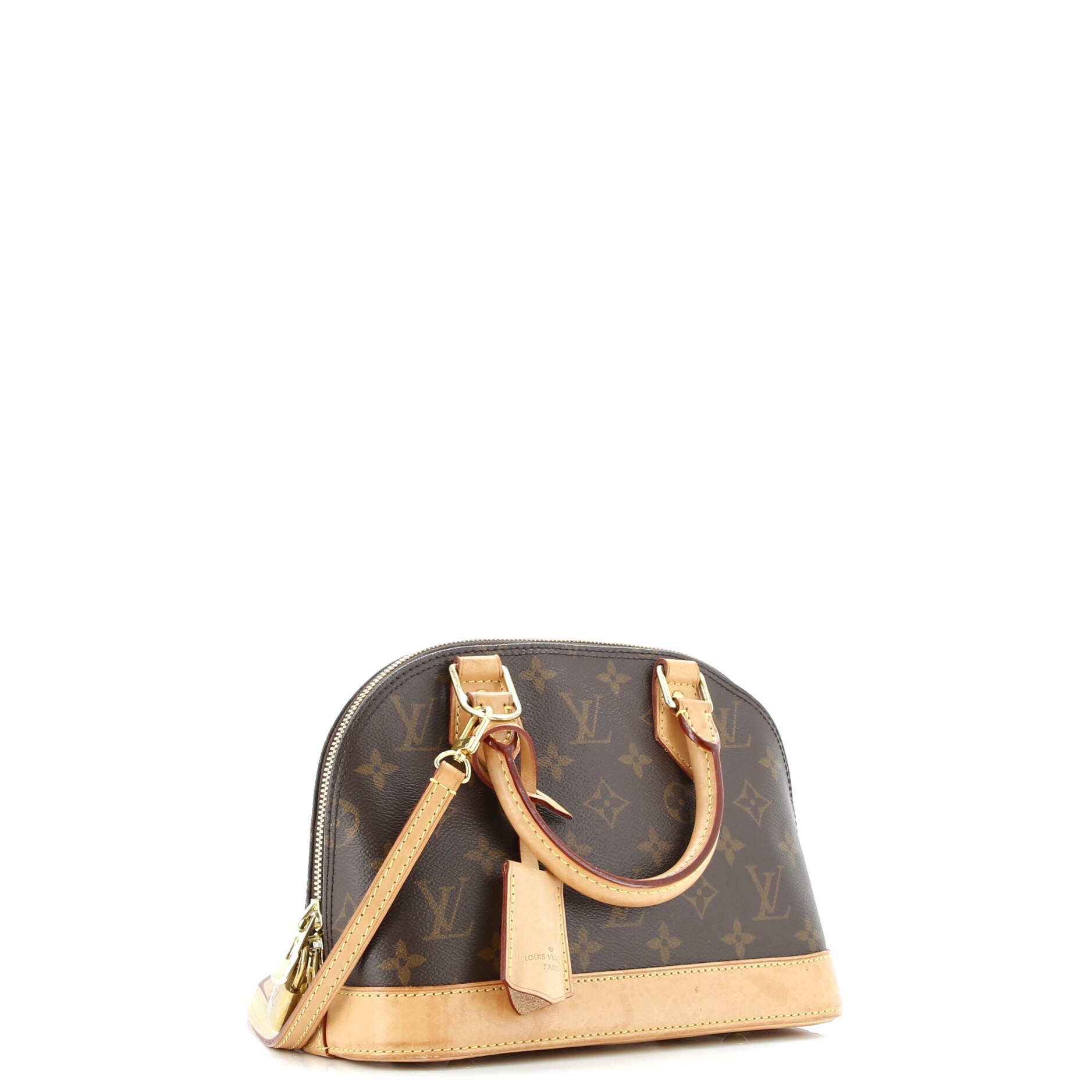 Alma Handbag Monogram Canvas BB