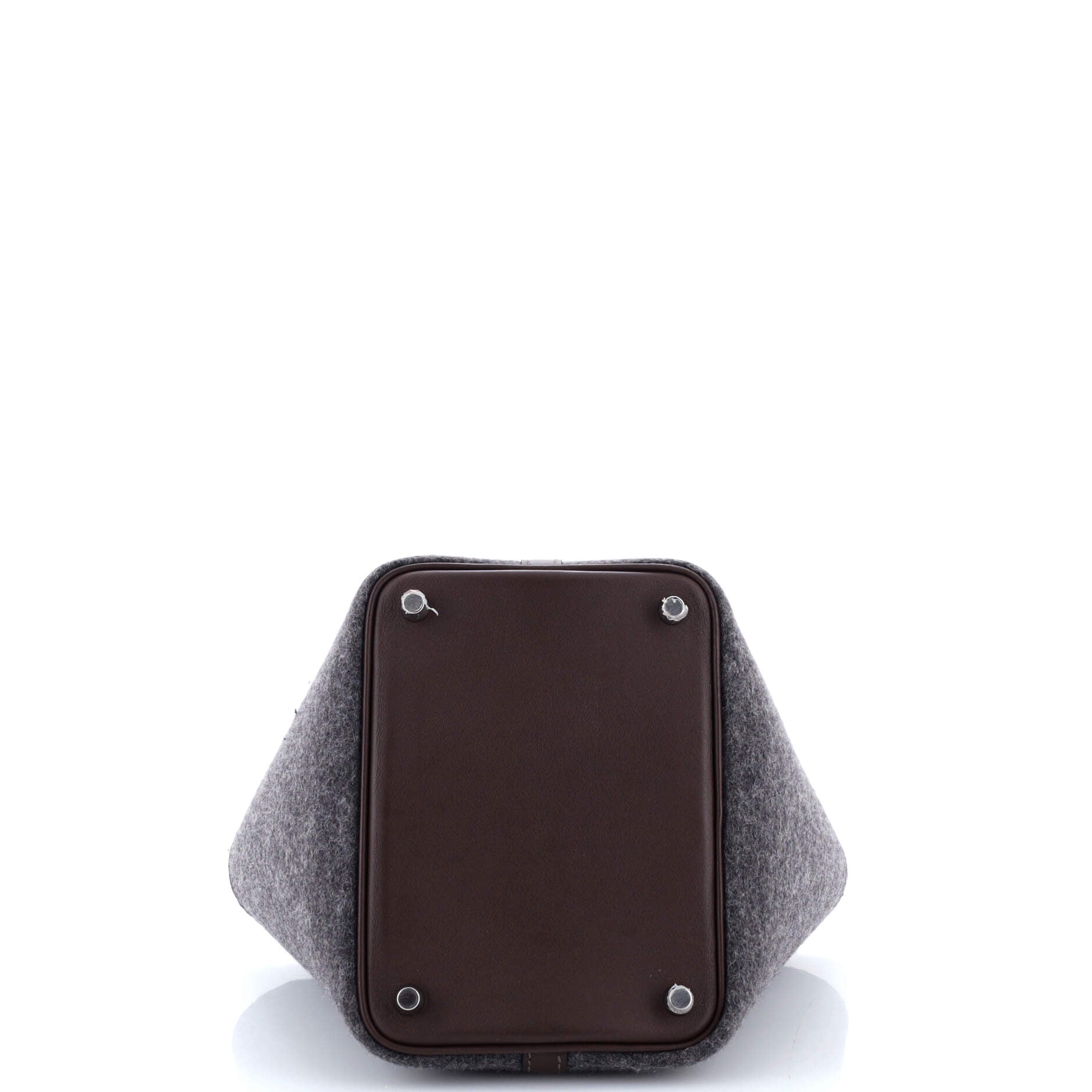 Picotin Lock Bag Felt with Leather PM