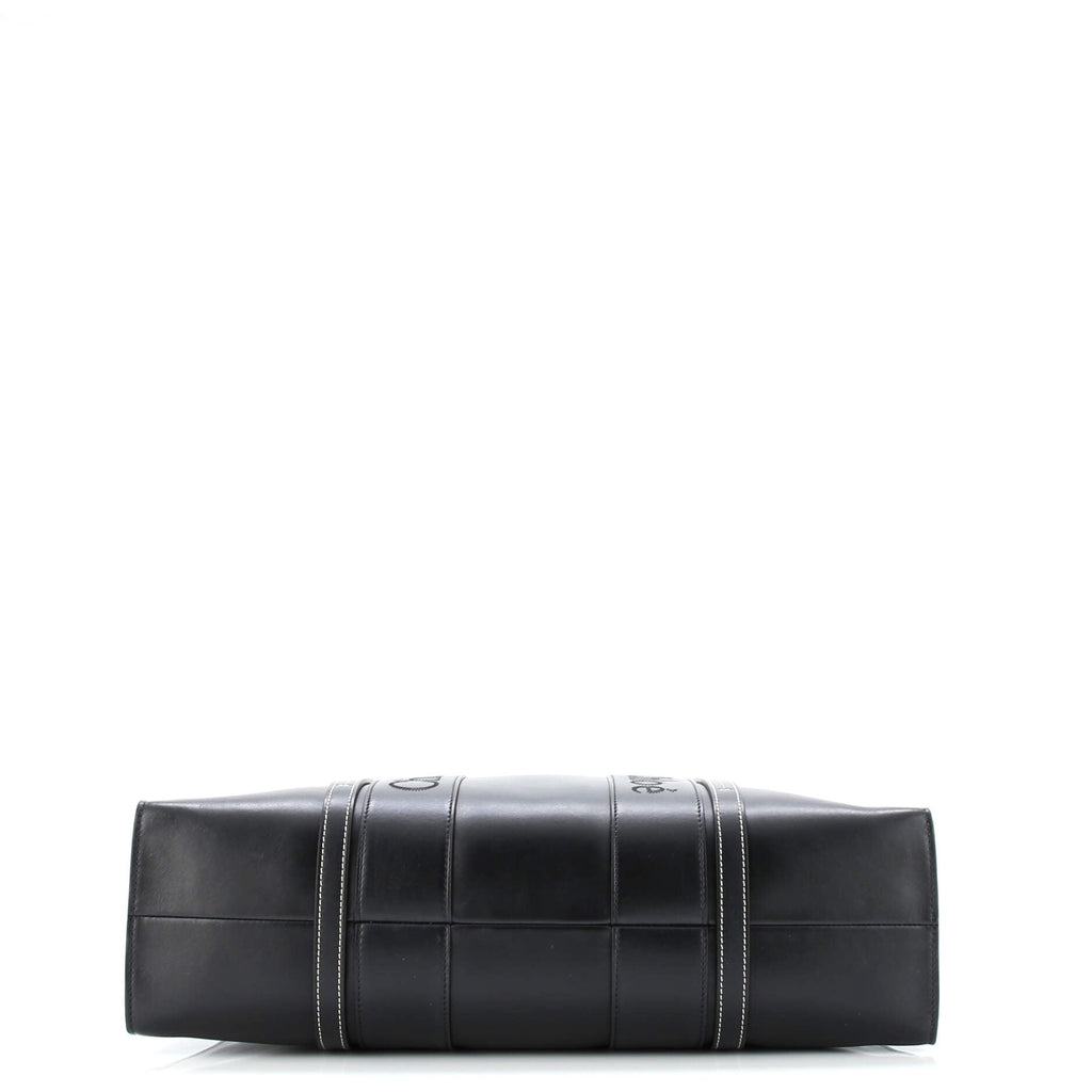 Woody Tote Leather Large