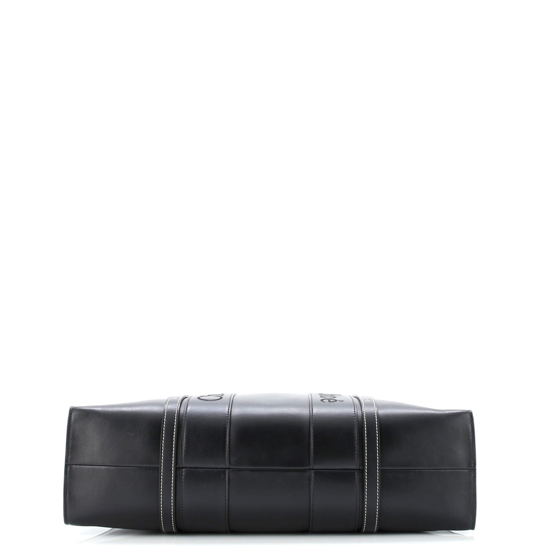 Woody Tote Leather Large