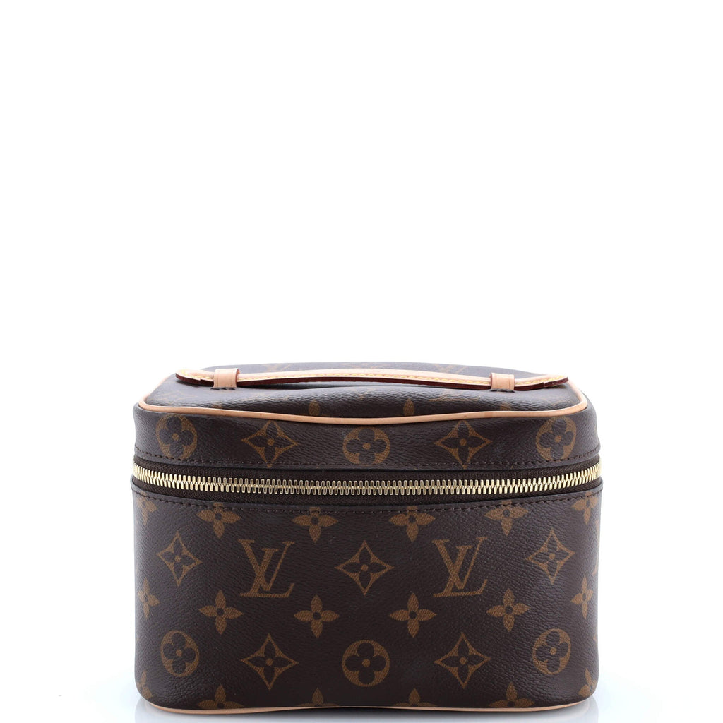 Nice Vanity Case Monogram Canvas Mini