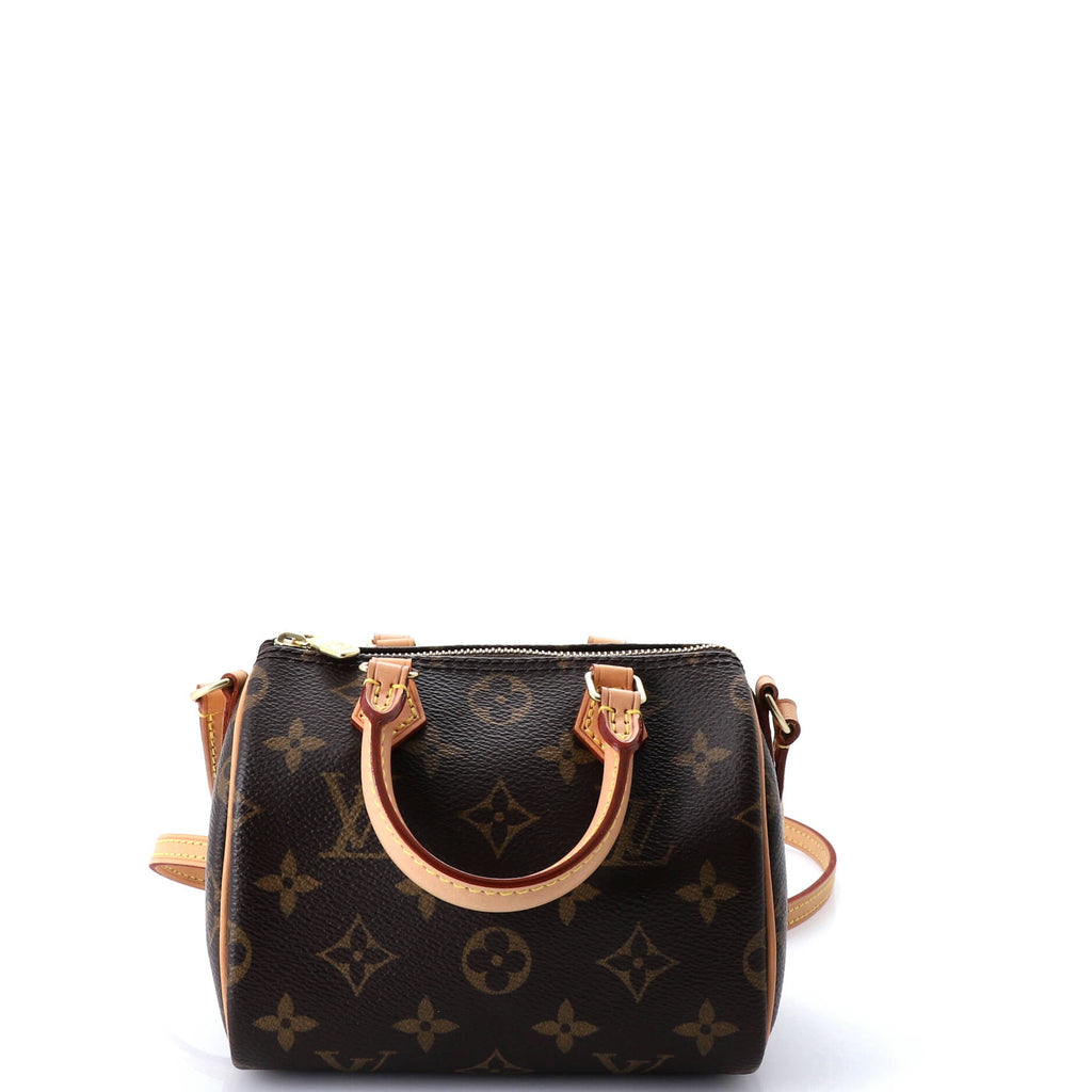 Speedy Bandouliere Bag Monogram Canvas Nano