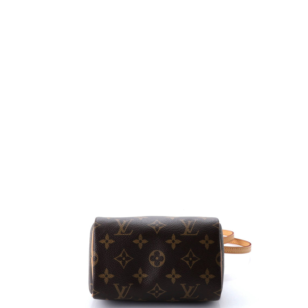 Speedy Bandouliere Bag Monogram Canvas Nano
