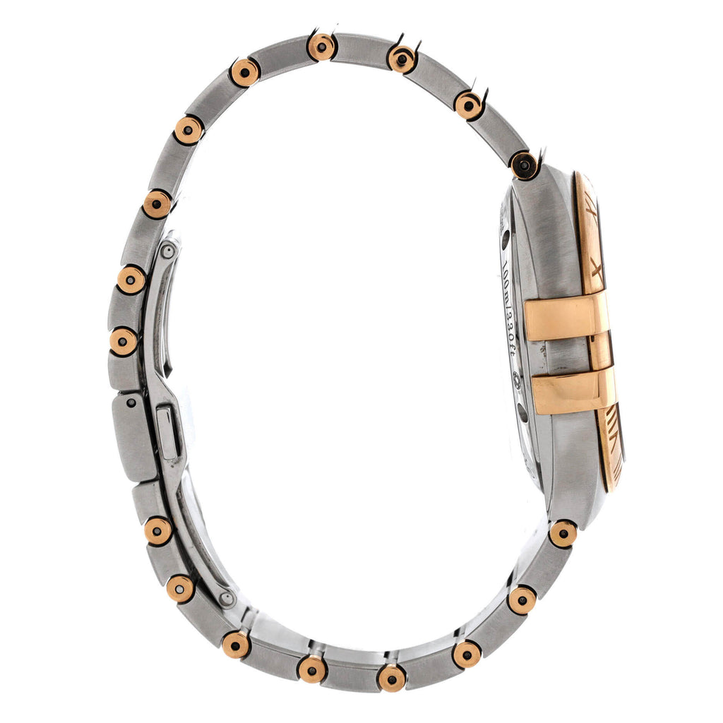 Constellation Co-Axial Chronometer Automatic Watch Stainless Steel with Rose Gold 38