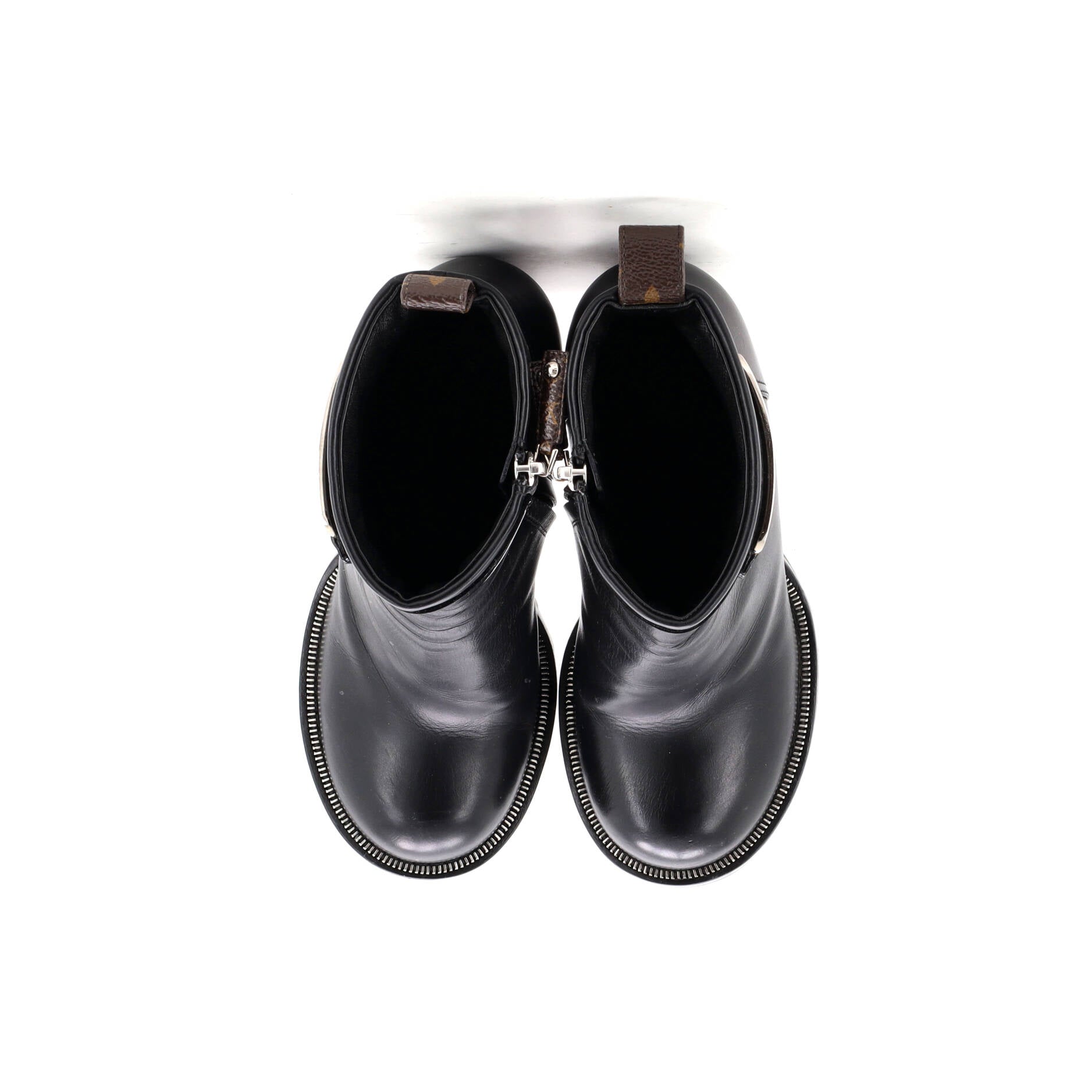 Women's Star Trail Buckle Ankle Boots Leather