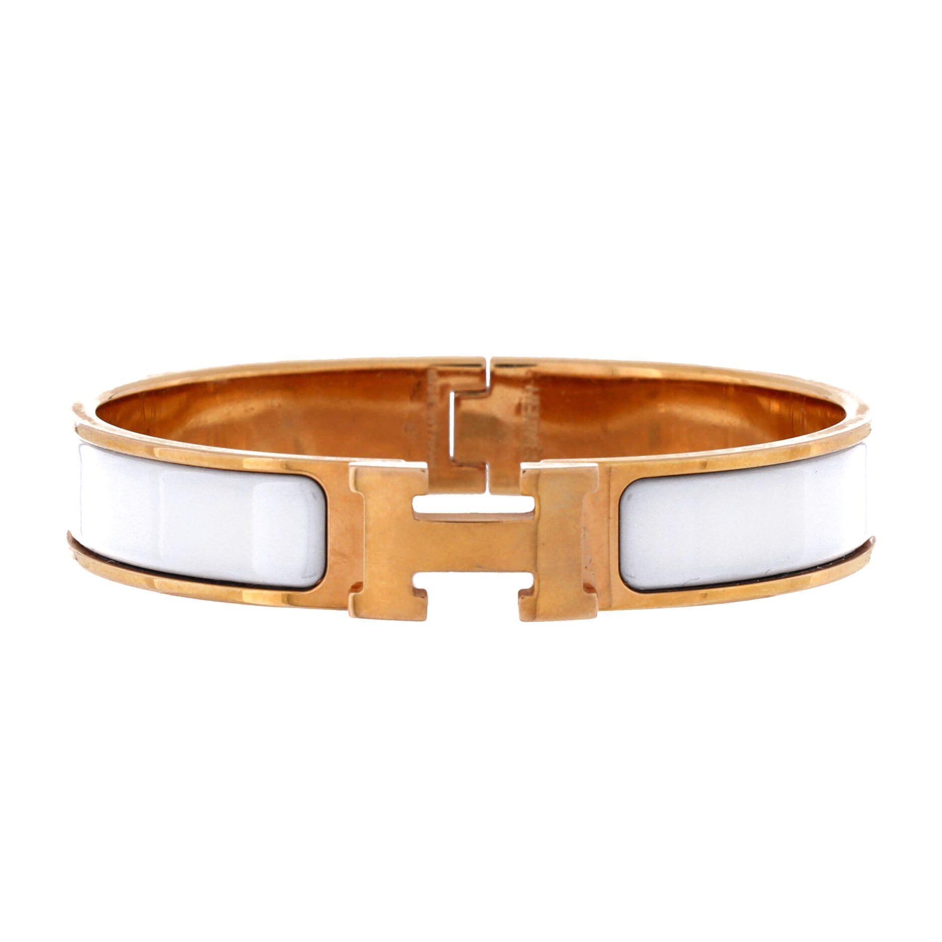 Clic H Bracelet Enamel Narrow