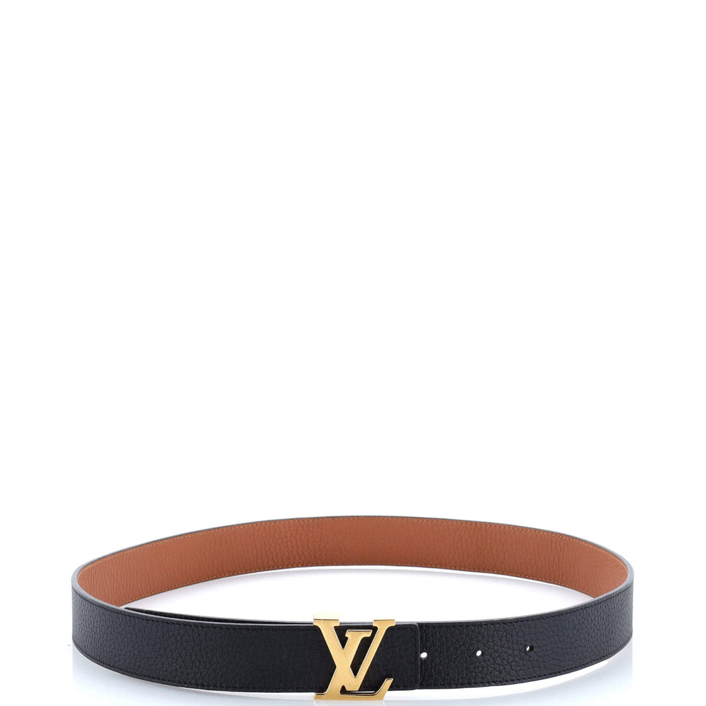 LV Initiales Belt Leather Thin