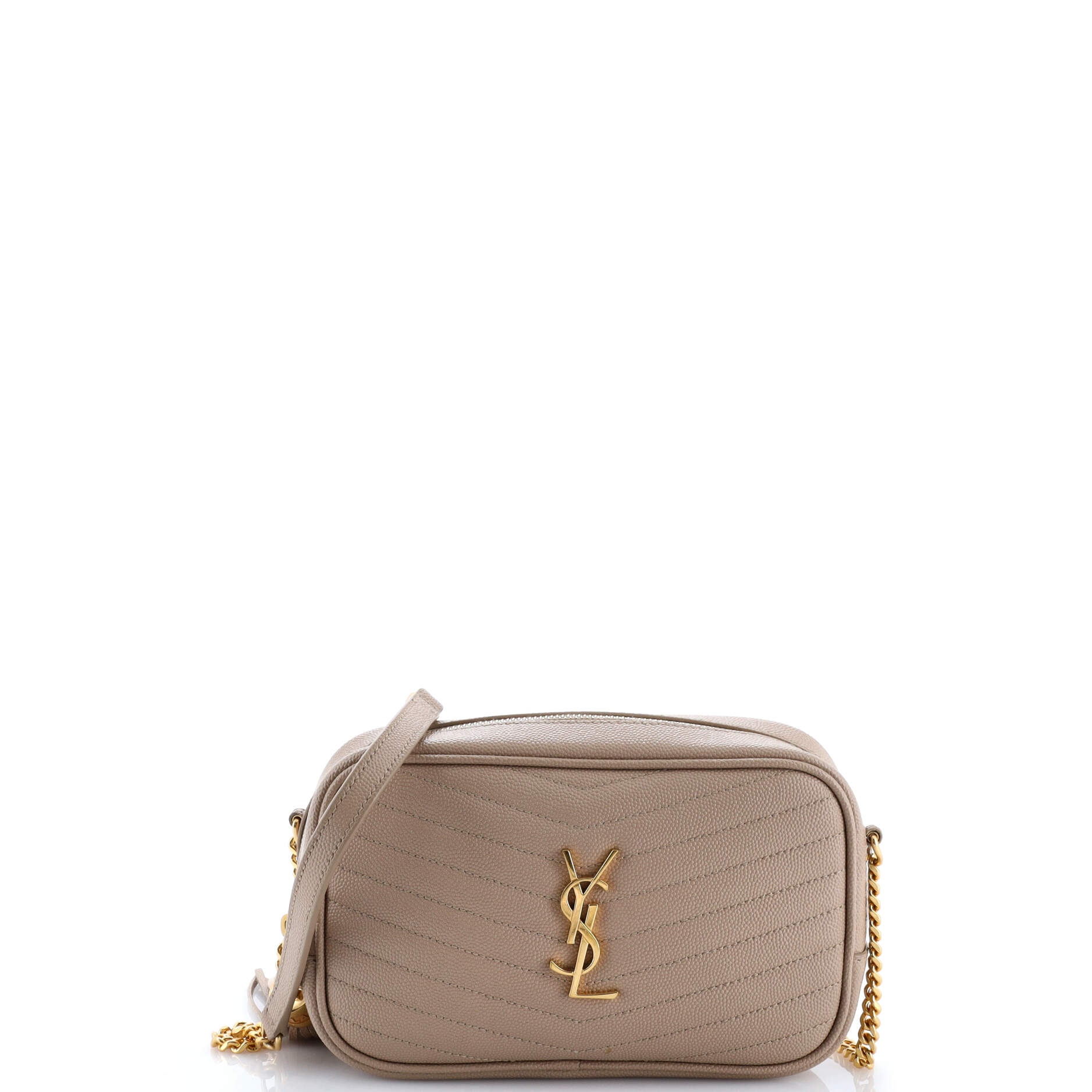 LouLou Crossbody Bag Matelasse Chevron Leather Mini