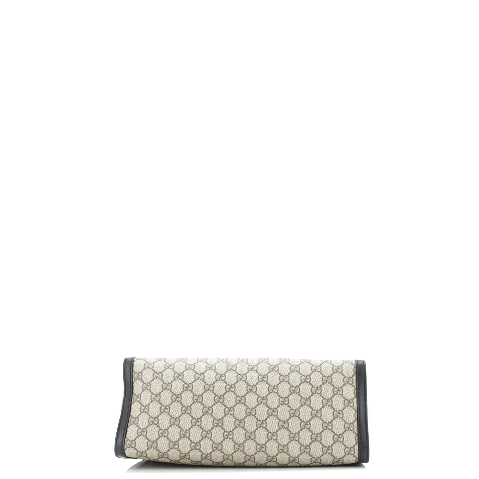 Padlock Chain Tote GG Coated Canvas with Leather Medium