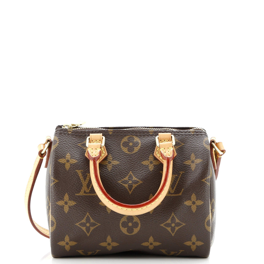 Speedy Bandouliere Bag Monogram Canvas Nano
