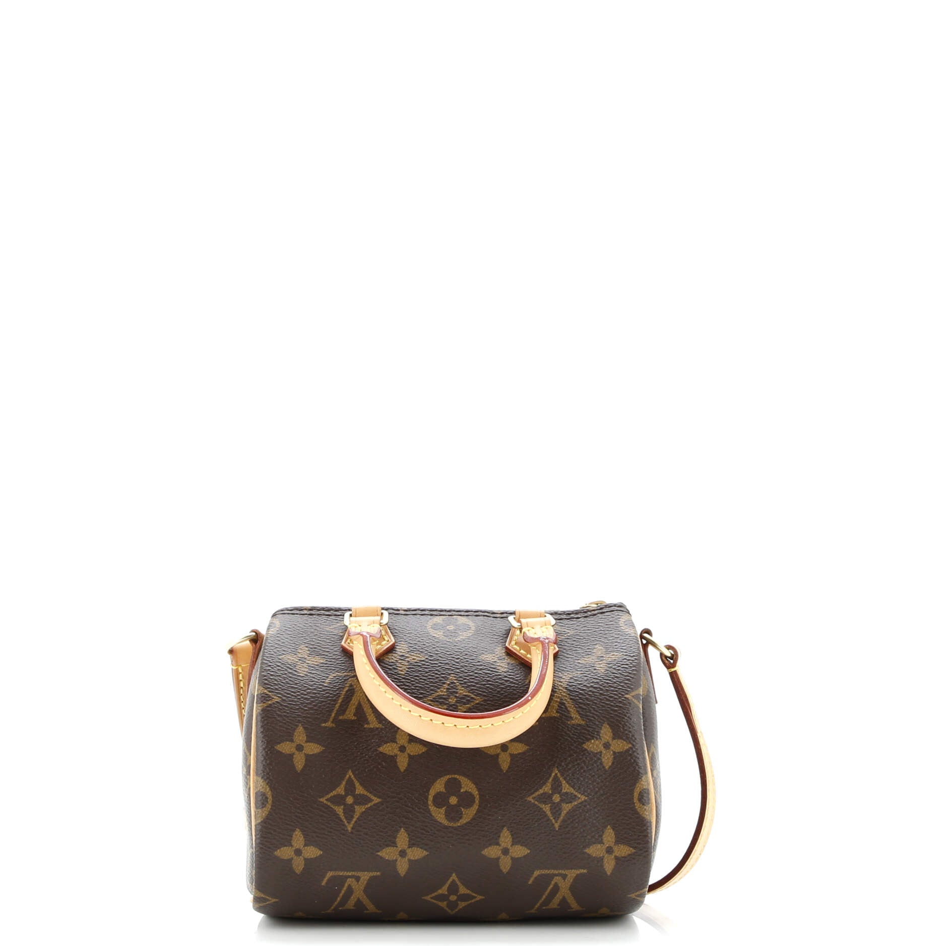 Speedy Bandouliere Bag Monogram Canvas Nano