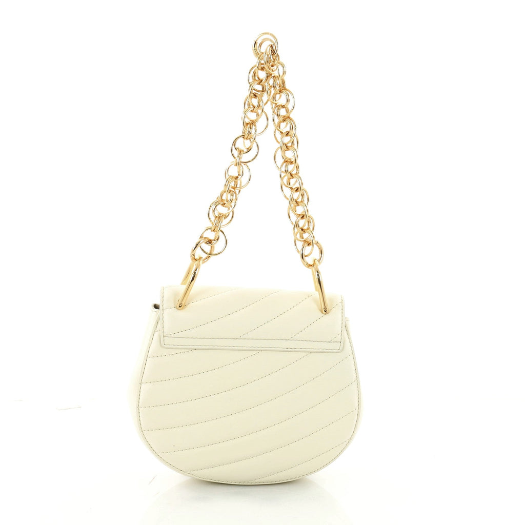 Drew Bijou Crossbody Bag Quilted Leather Mini