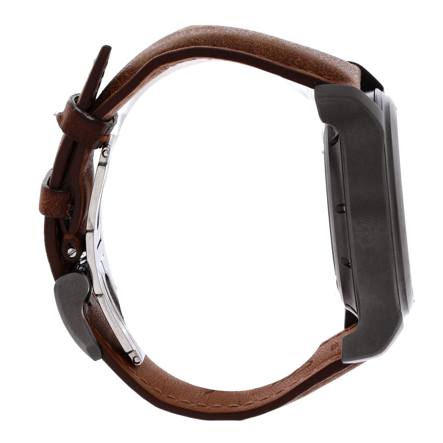 L.U.C Chrono One Flyback Automatic Watch Titanium and Leather 42