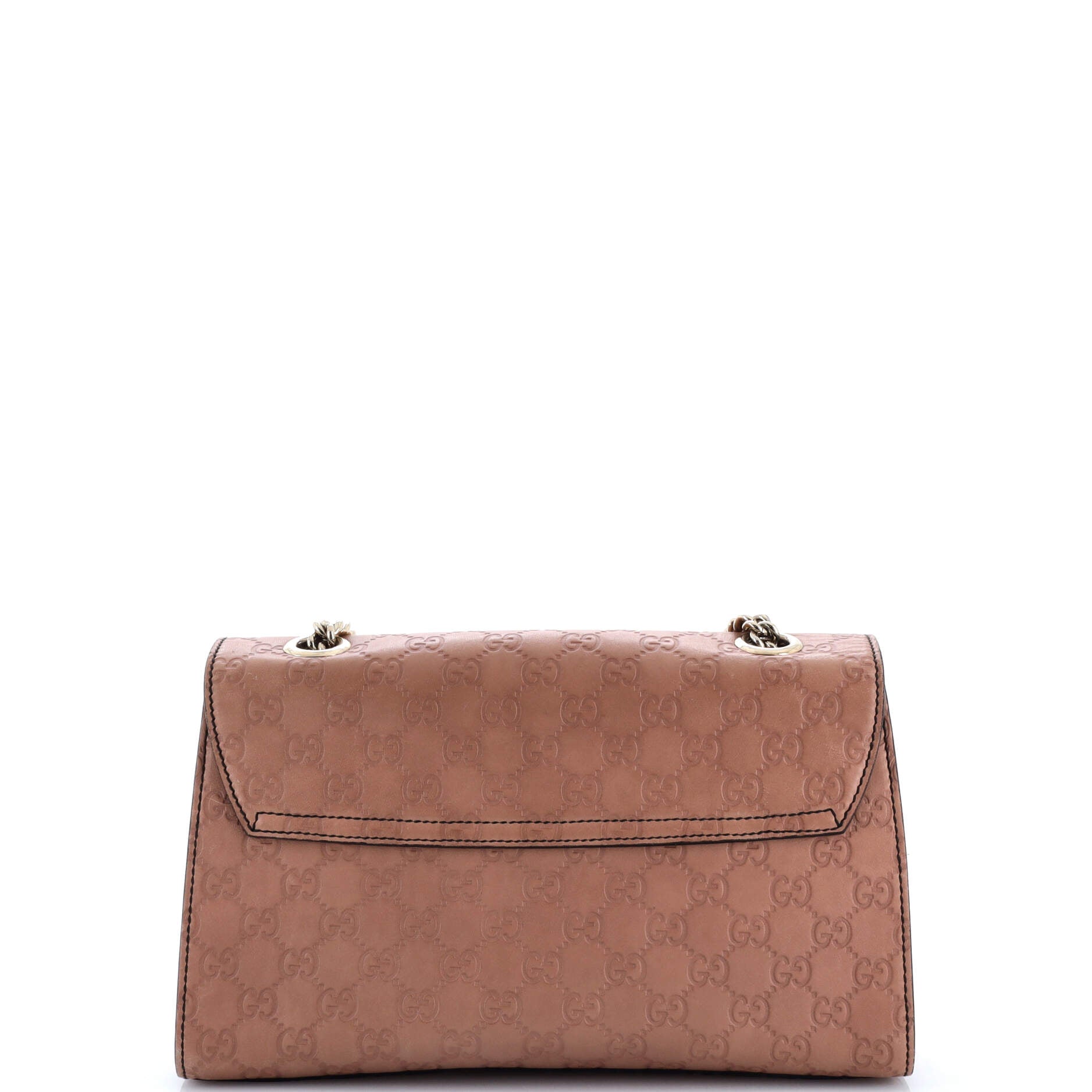 Emily Chain Flap Bag Guccissima Leather Medium