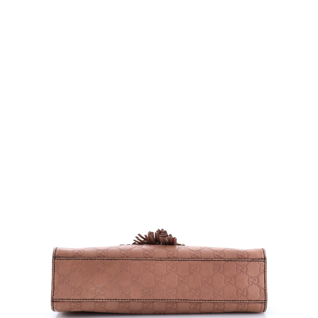 Emily Chain Flap Bag Guccissima Leather Medium