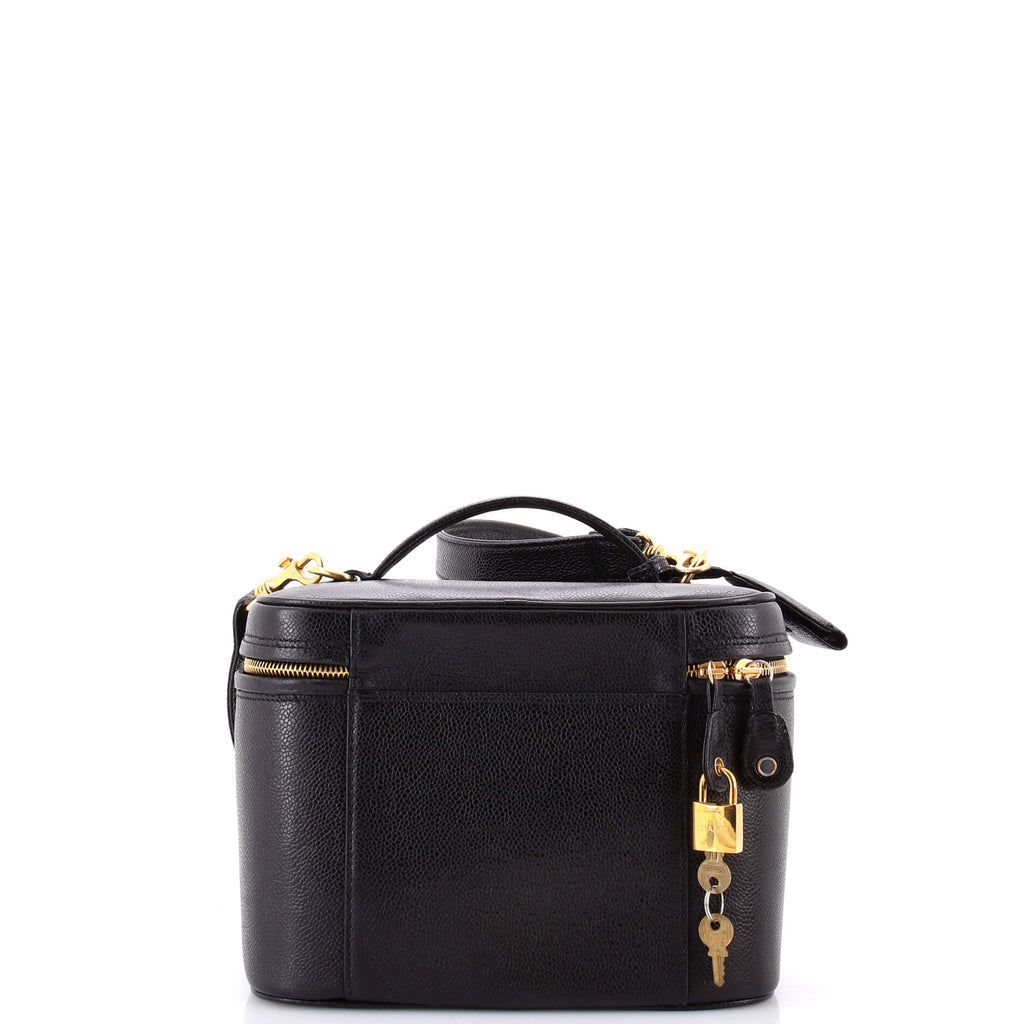 Vintage Timeless Vanity Case Caviar Small