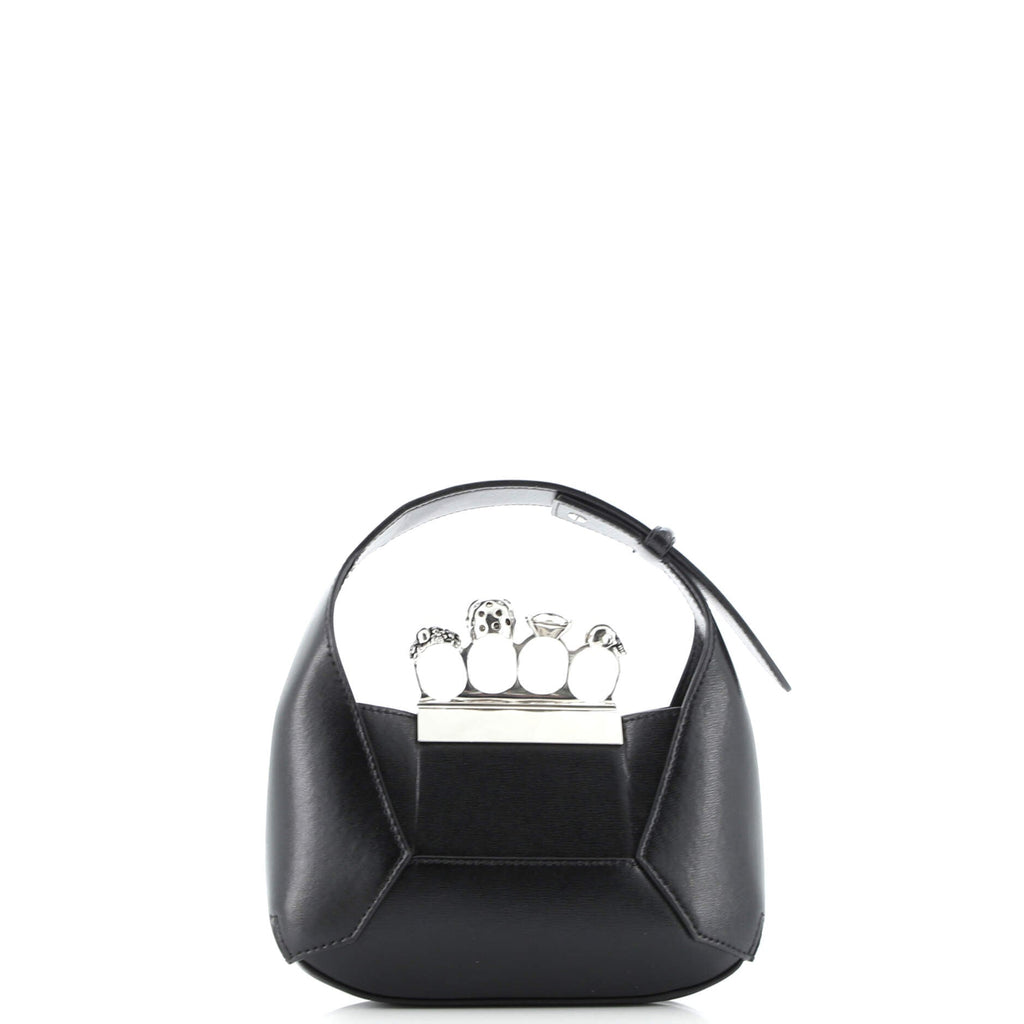 Jewelled Hobo Leather Mini