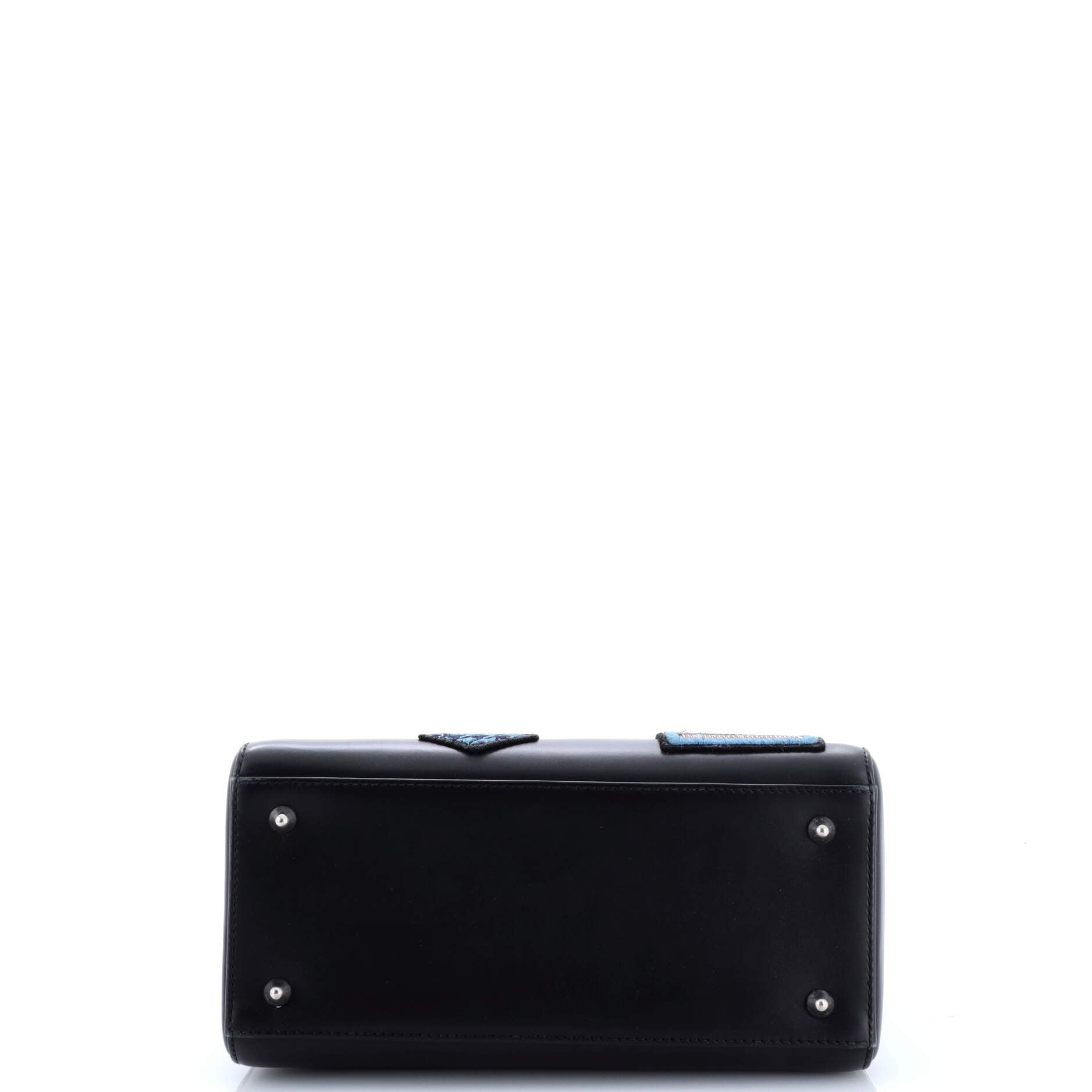 Lady Dior Bag Patch Embellished Leather Medium
