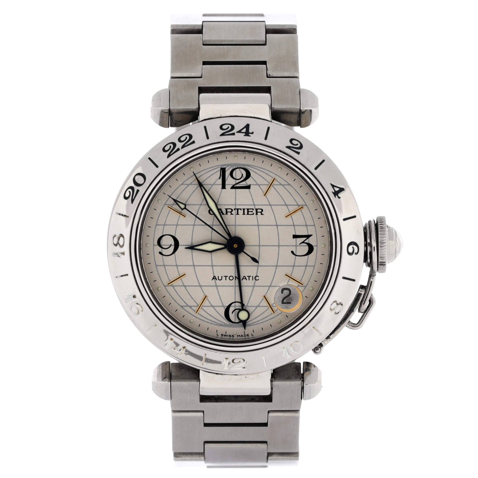 Pasha C Automatic Watch Stainless Steel 35