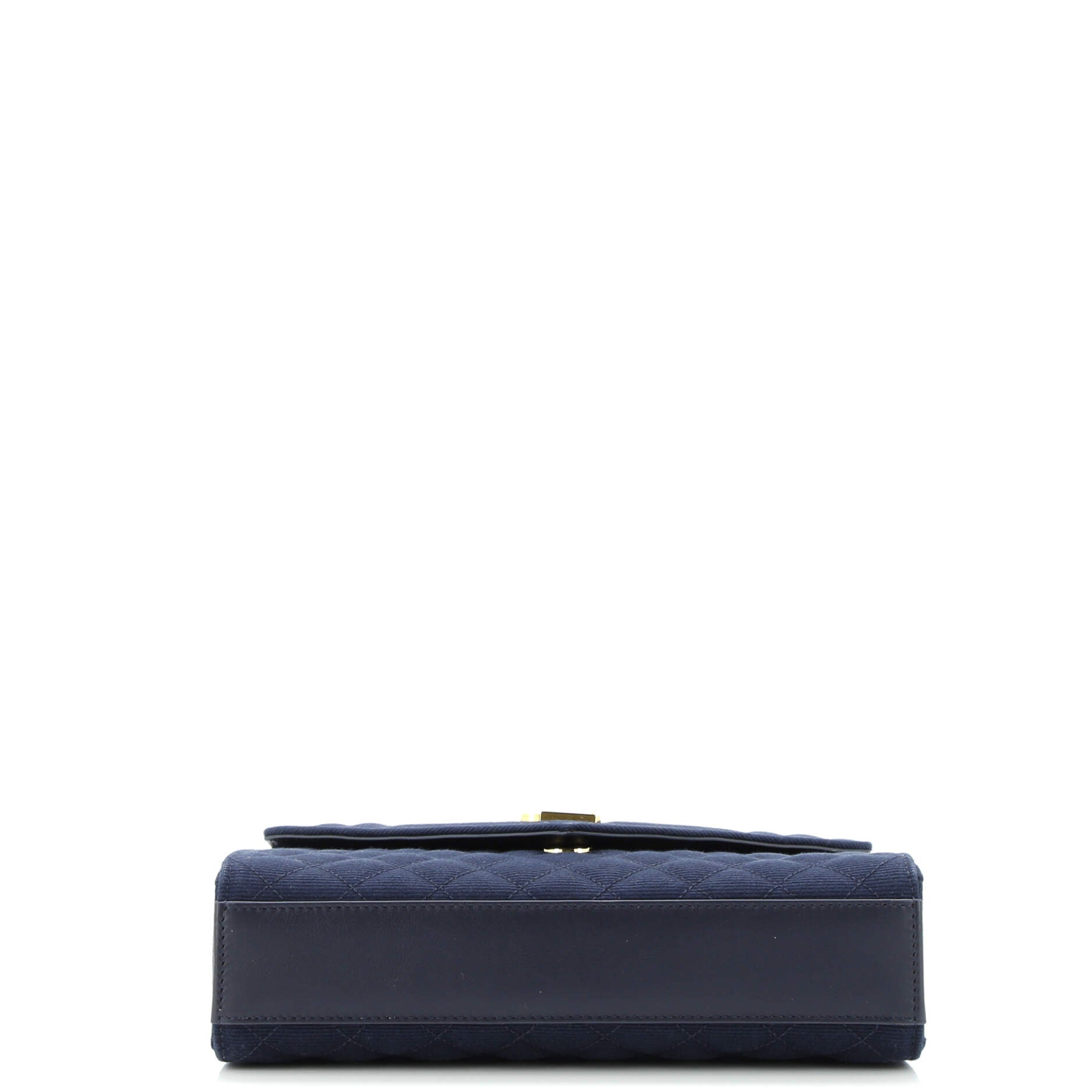 Classic Monogram Envelope Satchel Mixed Matelasse Canvas Medium