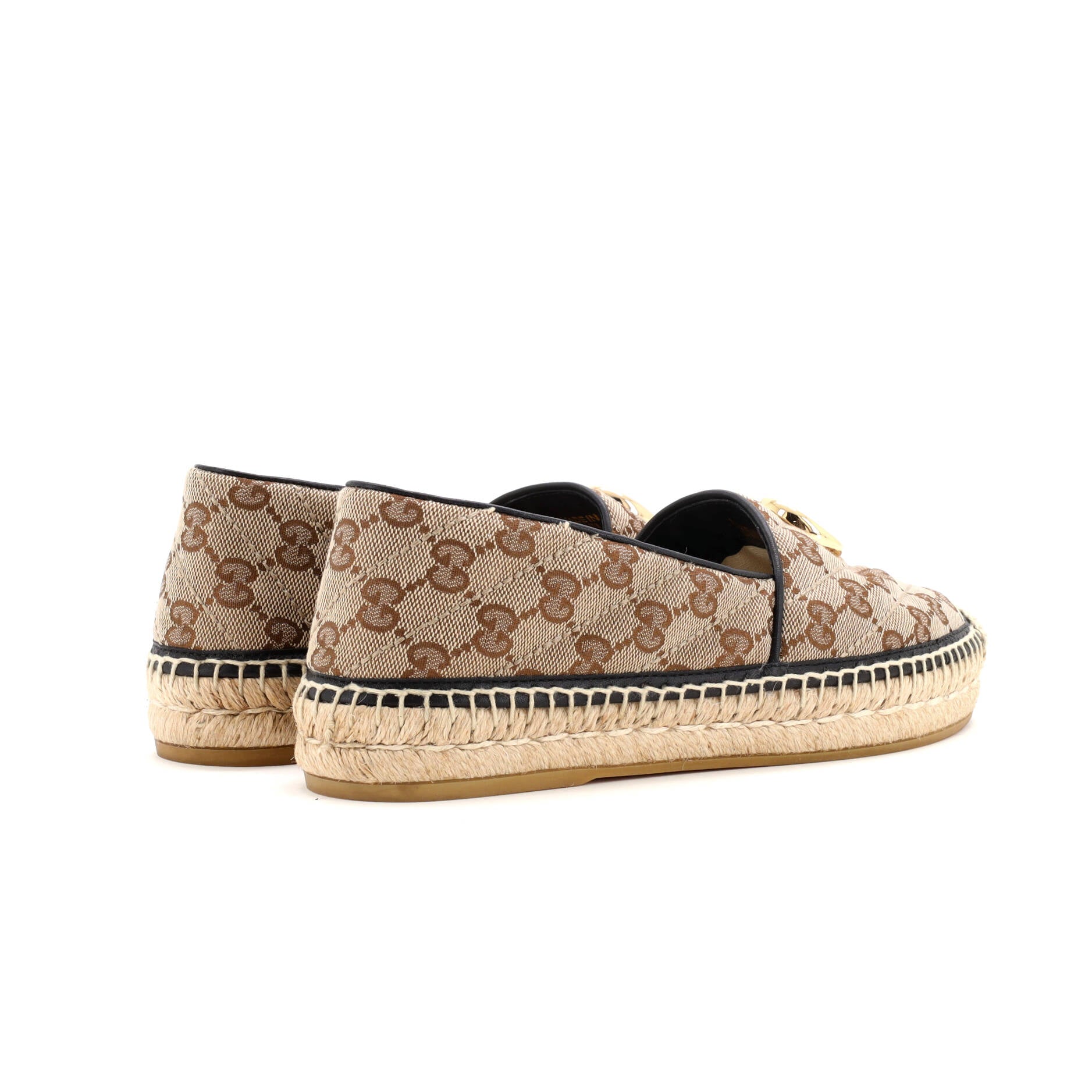 Women's GG Marmont Espadrilles Diagonal Quilted GG Canvas