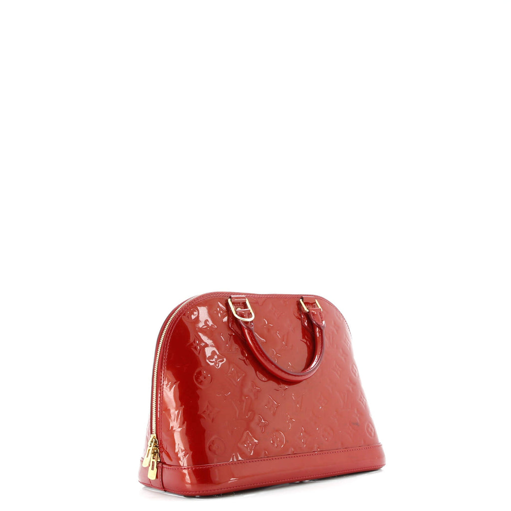 Alma Handbag Monogram Vernis PM