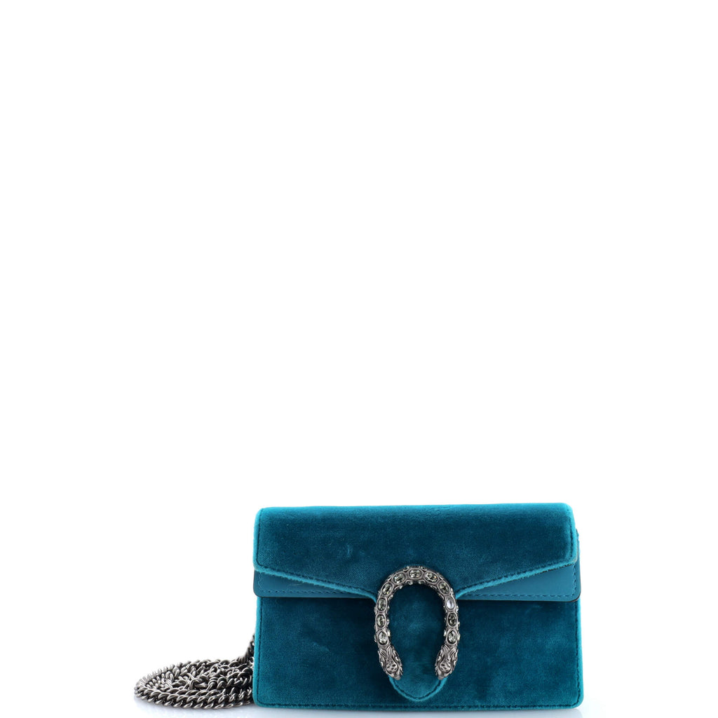 Dionysus Bag Velvet Super Mini