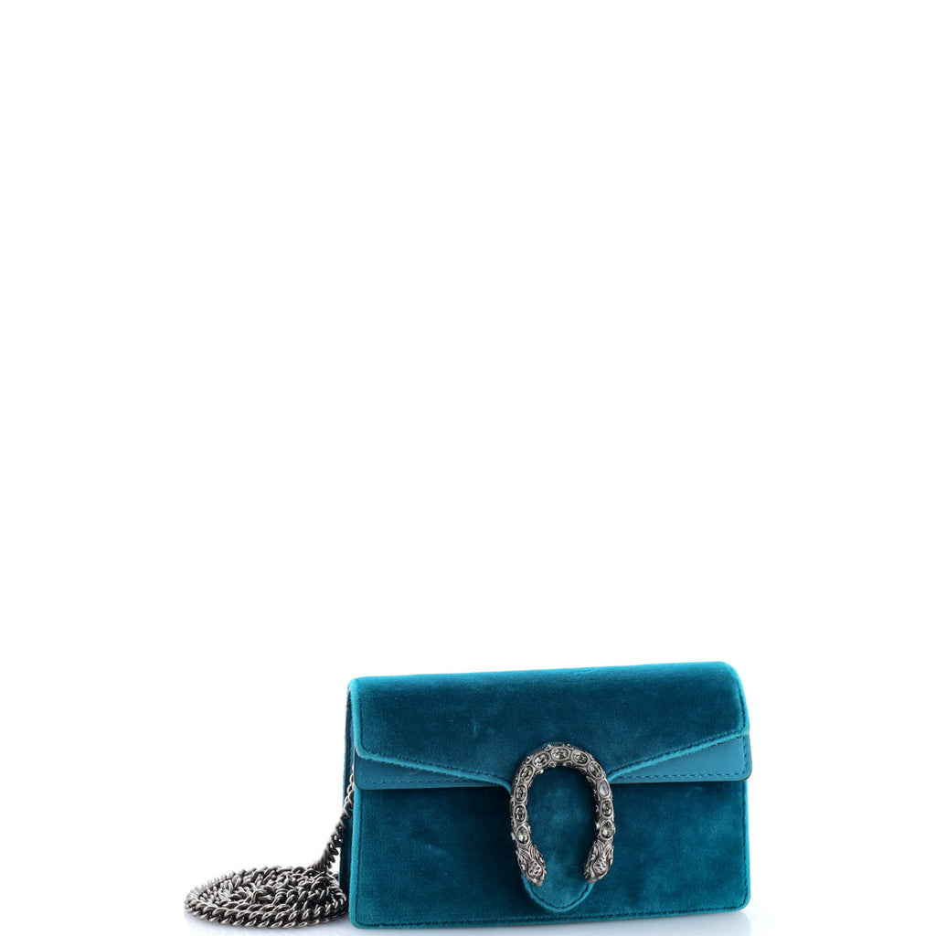 Dionysus Bag Velvet Super Mini