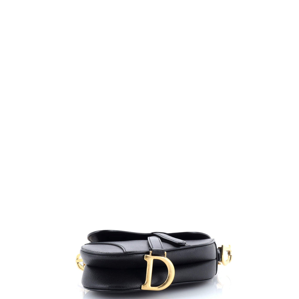 Saddle Handbag Leather Mini