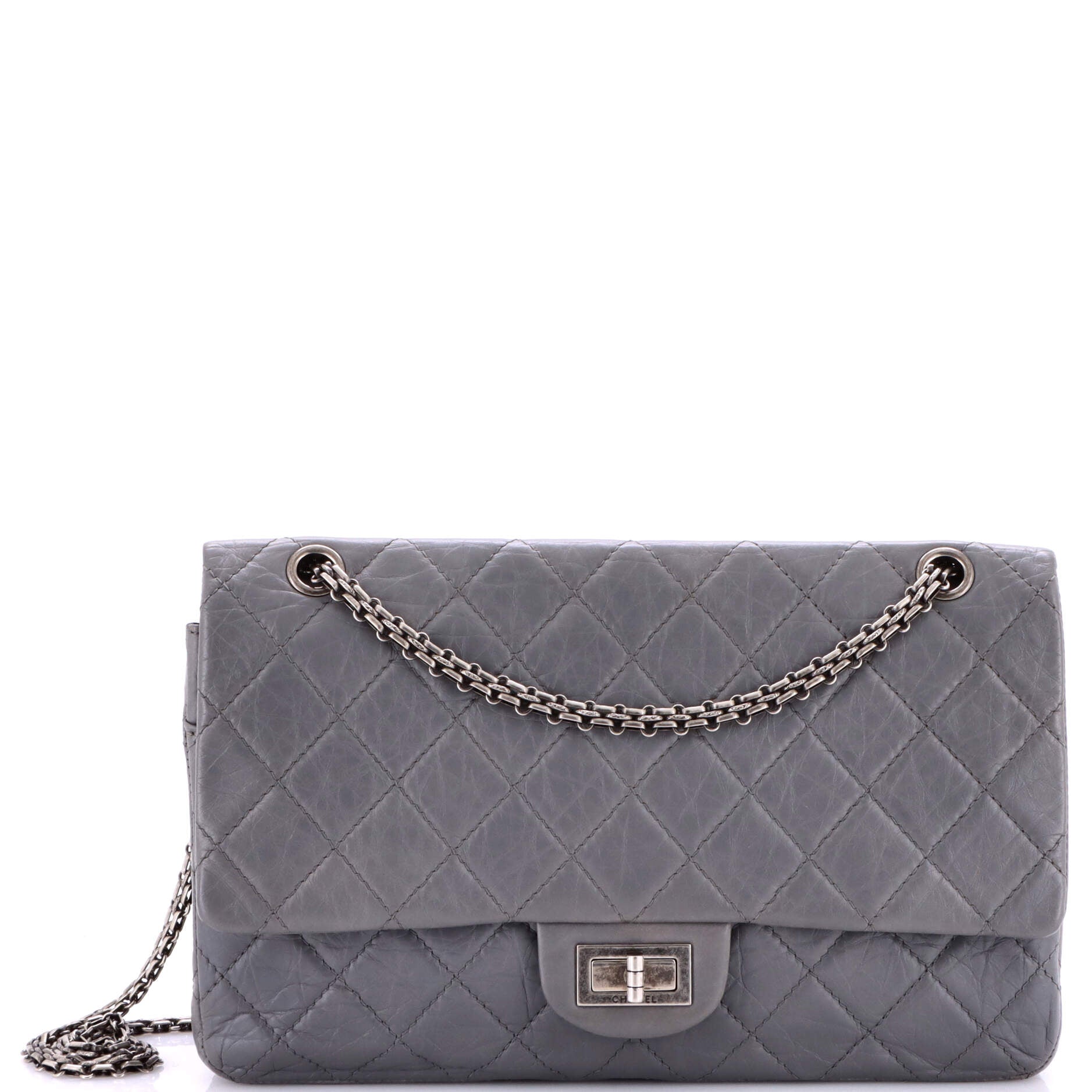 Reissue 2.55 Flap Bag Quilted Aged Calfskin 227