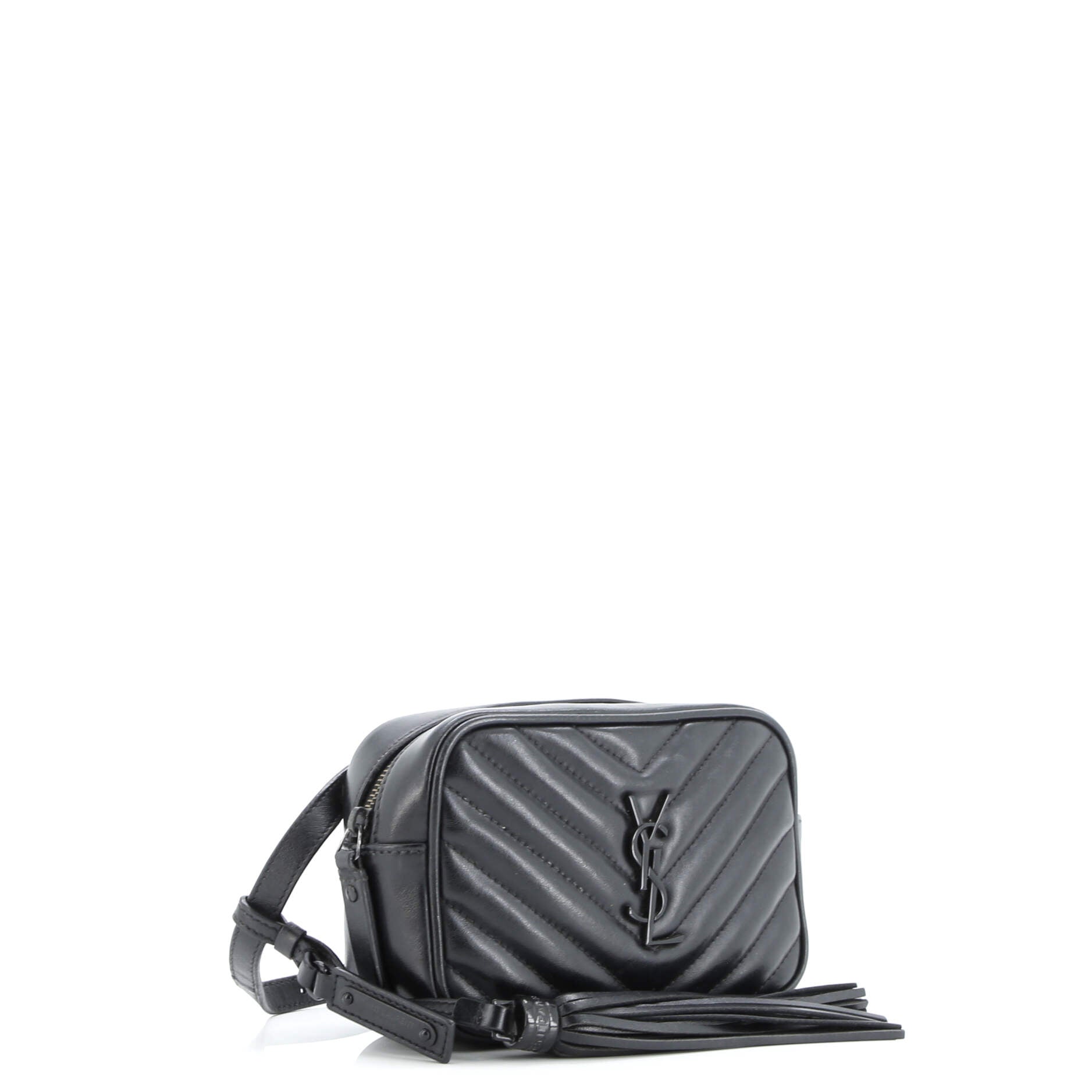 Lou Belt Bag Matelasse Chevron Leather