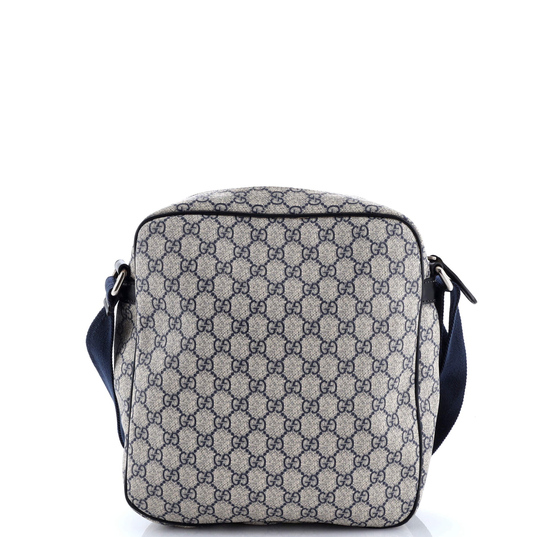 Front Zip Messenger GG Coated Canvas Medium