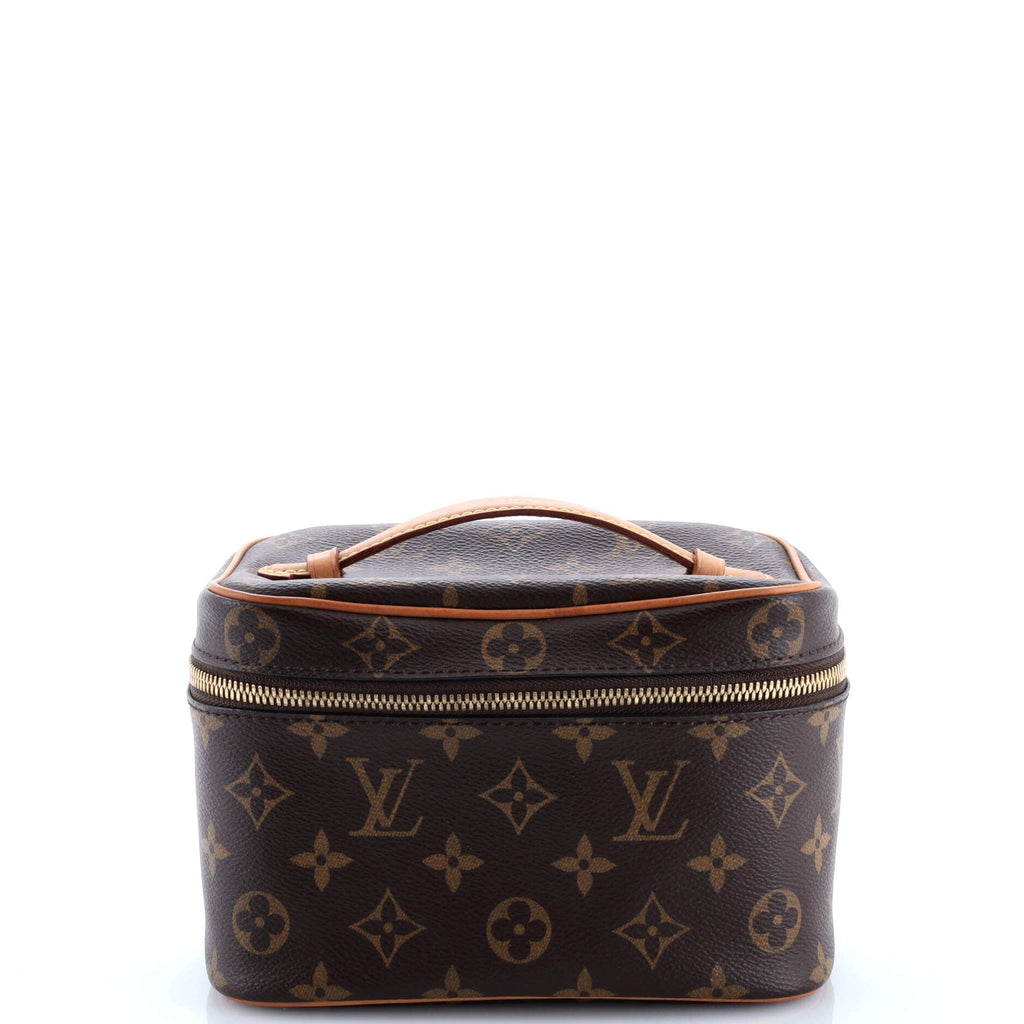 Nice Vanity Case Monogram Canvas Mini