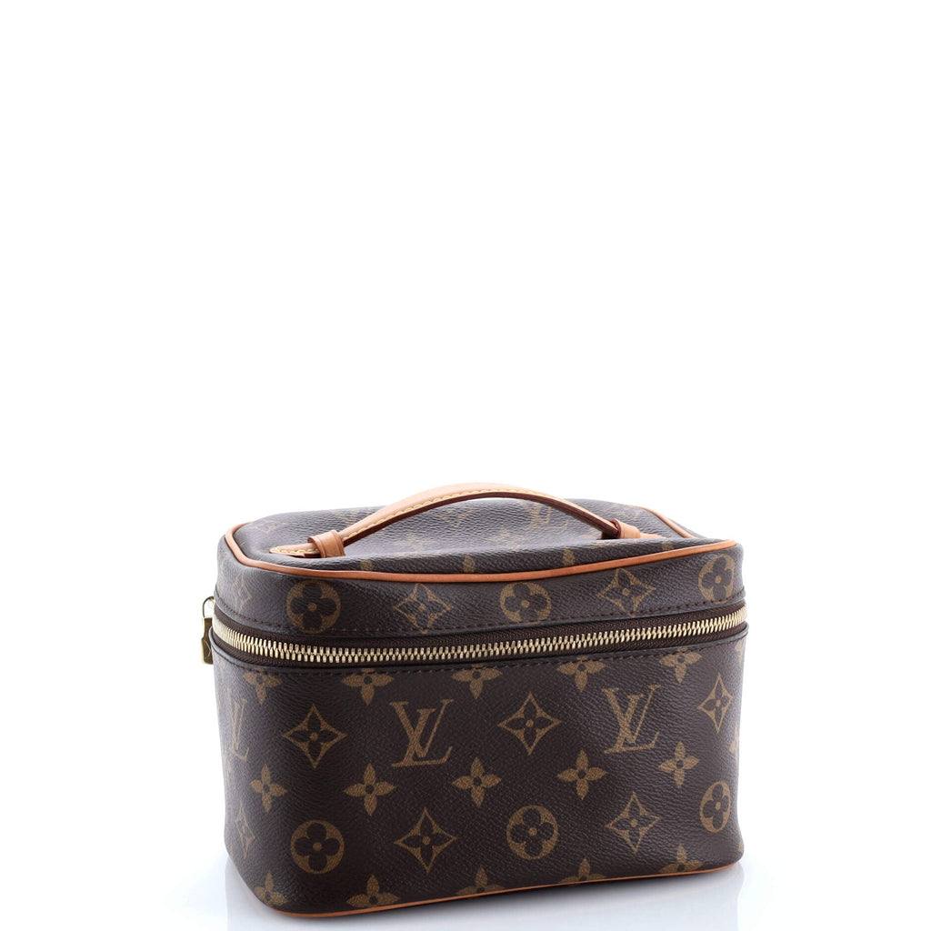 Nice Vanity Case Monogram Canvas Mini