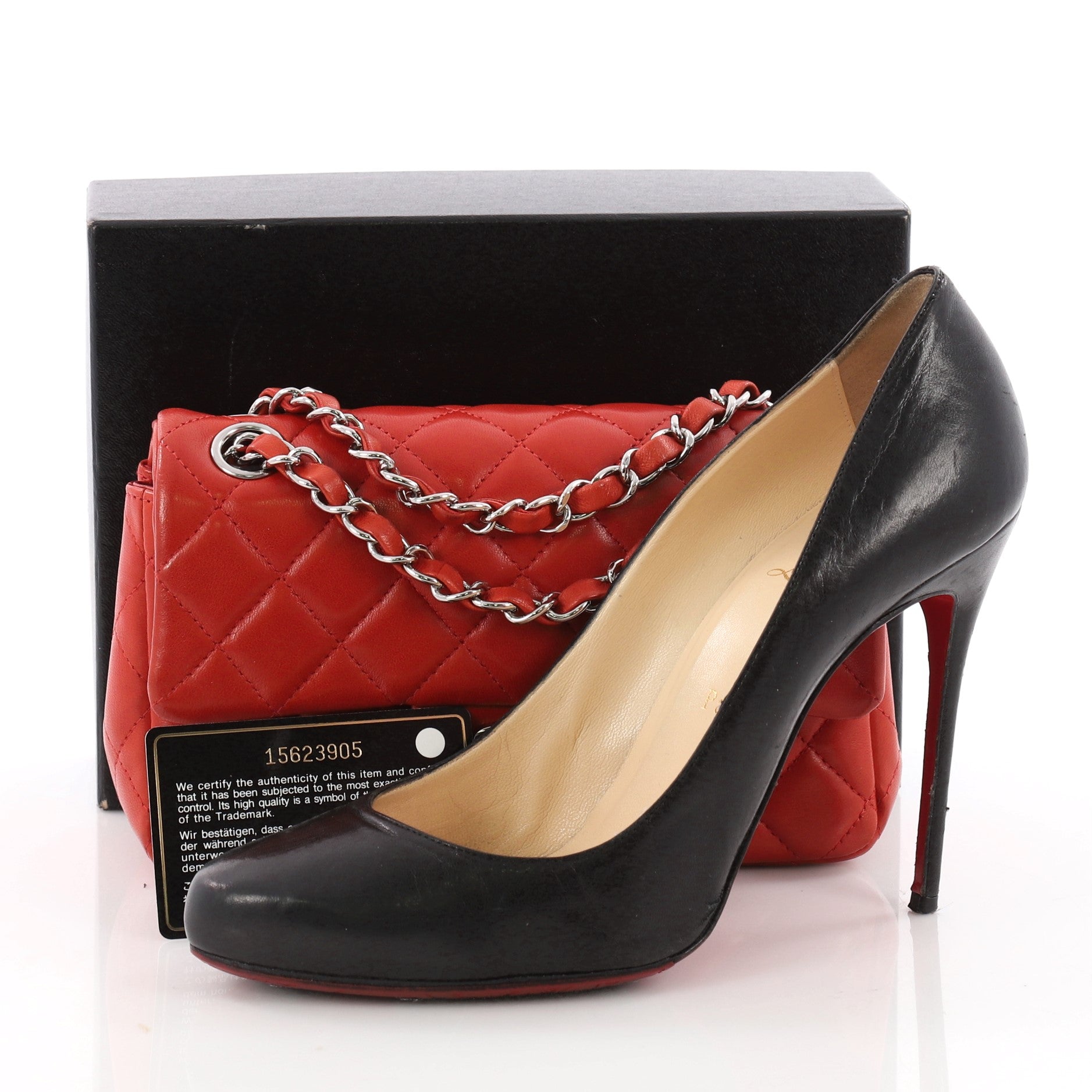 Classic Single Flap Bag Quilted Lambskin Mini